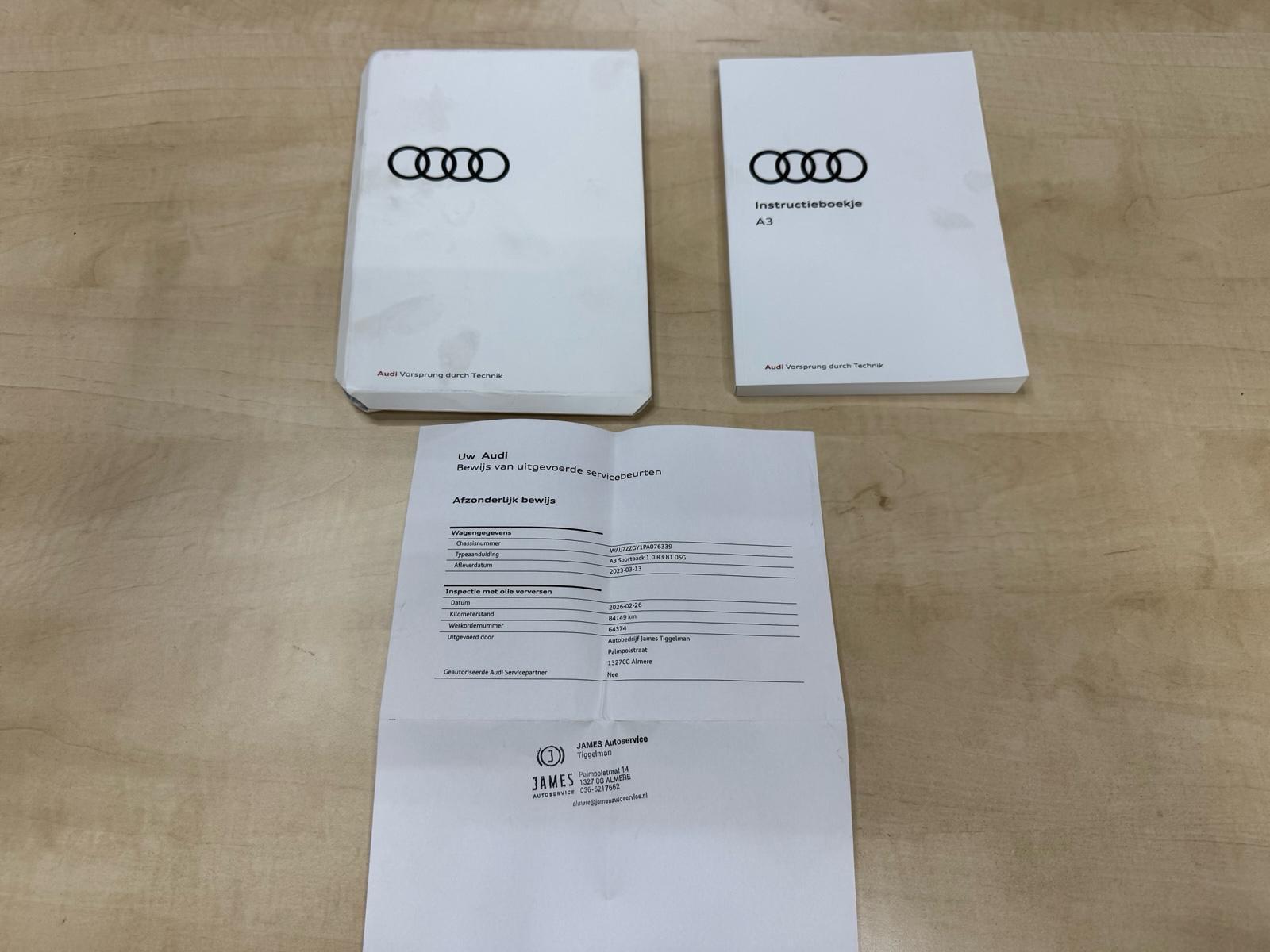 Foto van Audi A3 Sportback