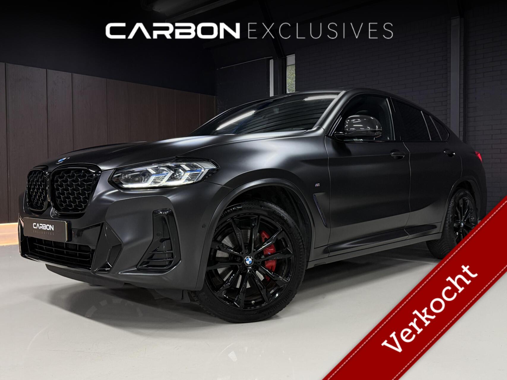 BMW X4 Xdrive20i xDrive20i | NL | Pano | Carbon | Orgi Mat | CarPlay 2022 - voorkant