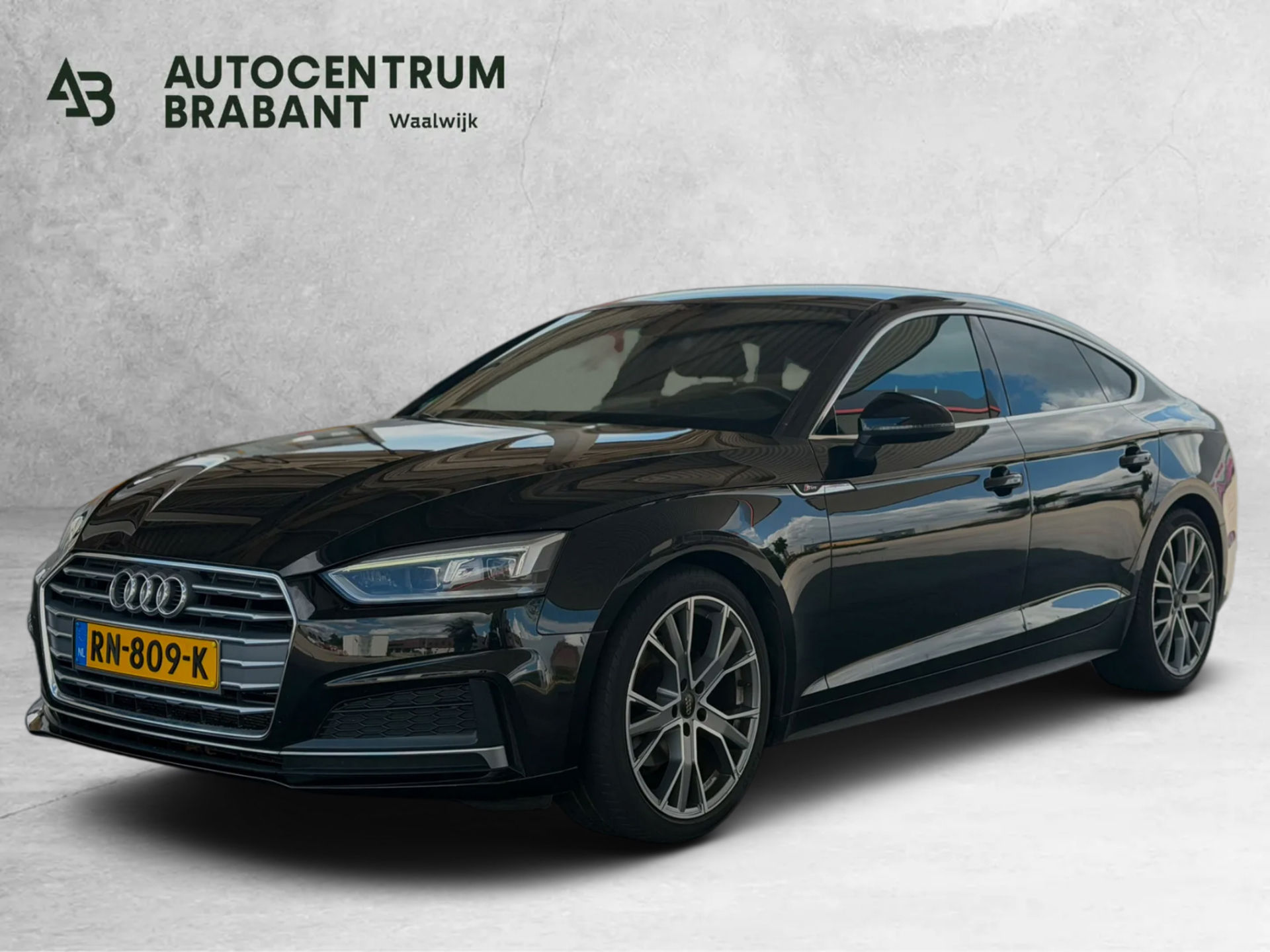Audi A5 Sportback 1.4 TFSI Sport S-line Edition (NL-auto, Goed OndH, Navi, PDC, Cruise Con, Etc) 2018 - voorkant