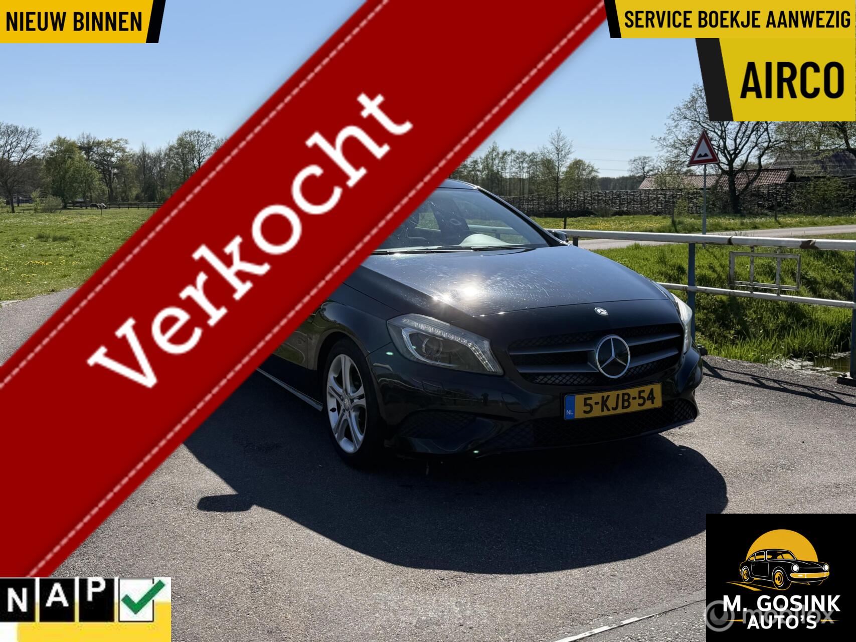 Mercedes-Benz A 180 CDI 180 CDI Edition Navigatie 4U3 Airco cruis 2013 - voorkant