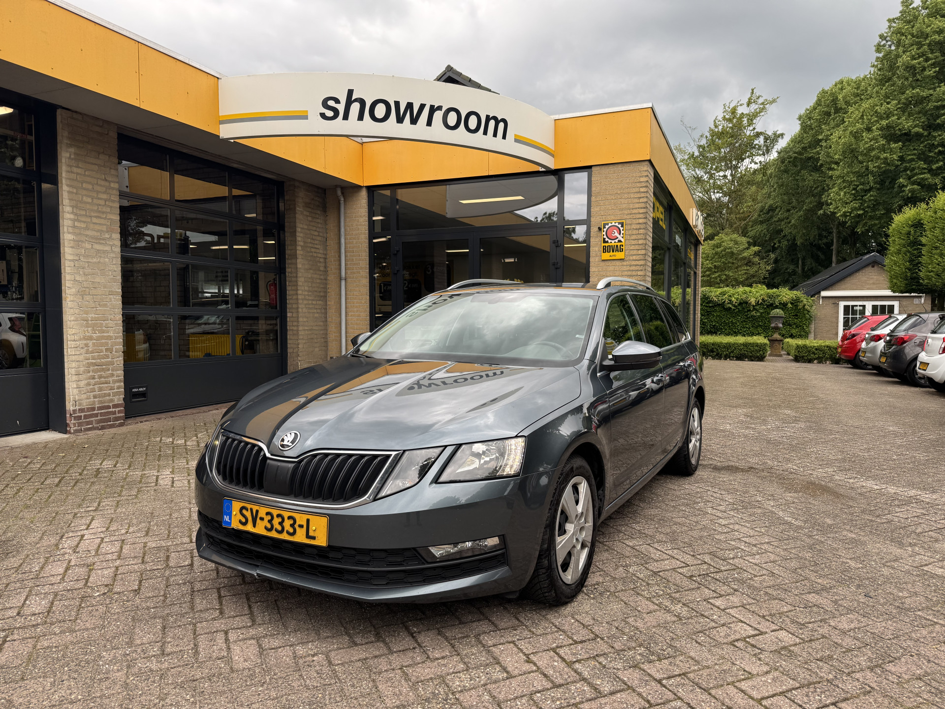 Skoda Octavia 1.6 TDI Greentech Clever Edition Automaat EXCL BPM € 7500,- 2018 - voorkant