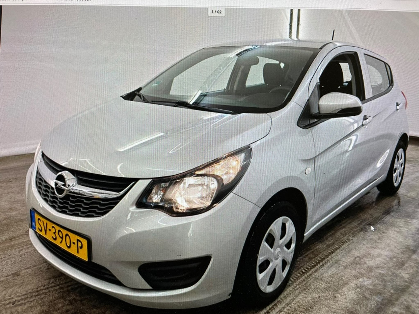 Opel Karl / Viva 1.0 ecoFLEX Edition AIRCO/ CRUISE / ELEK.RAMEN 2018 - voorkant