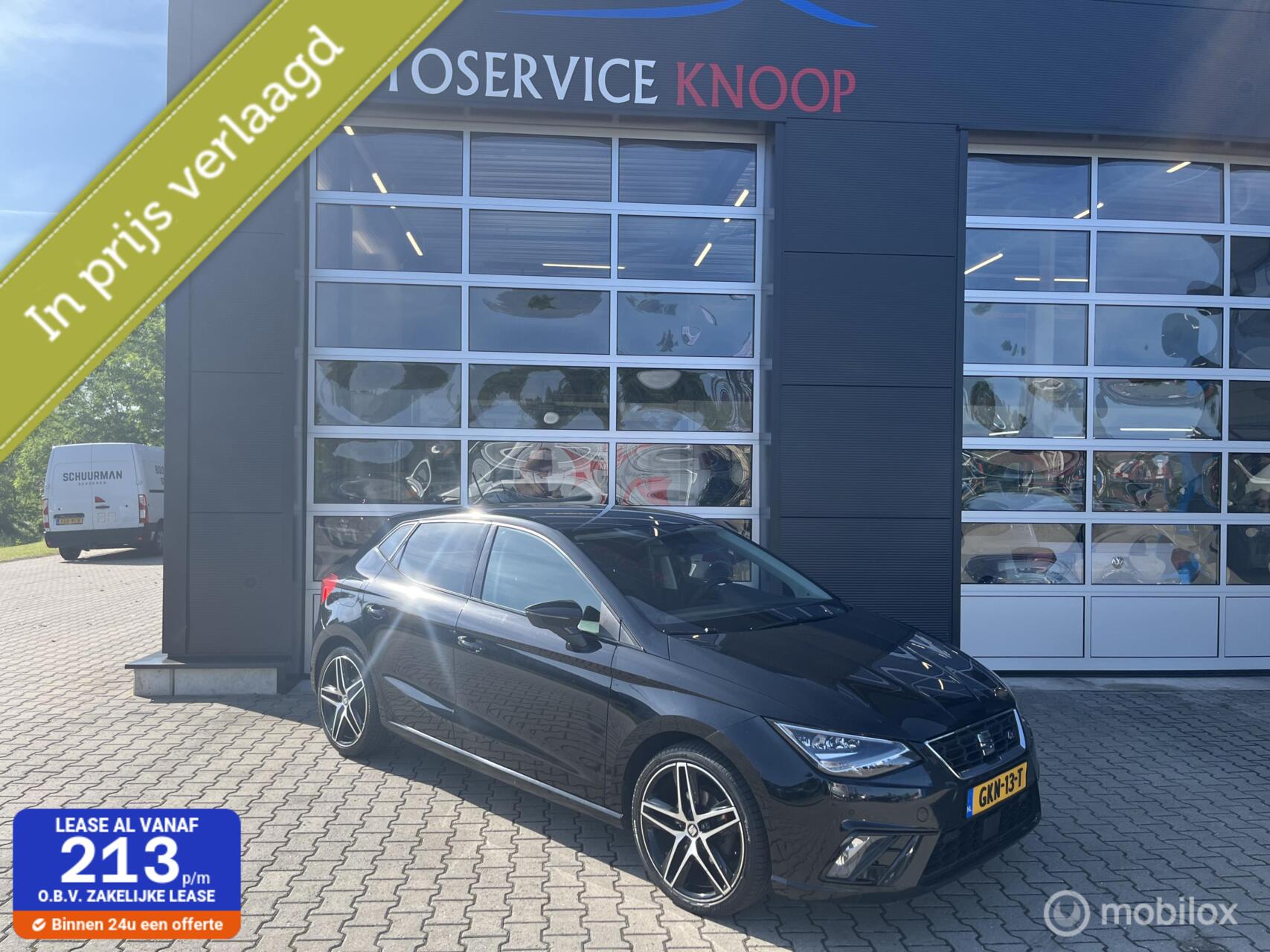 Seat Ibiza 1.0 TSI FR Business Intense 2018 - voorkant