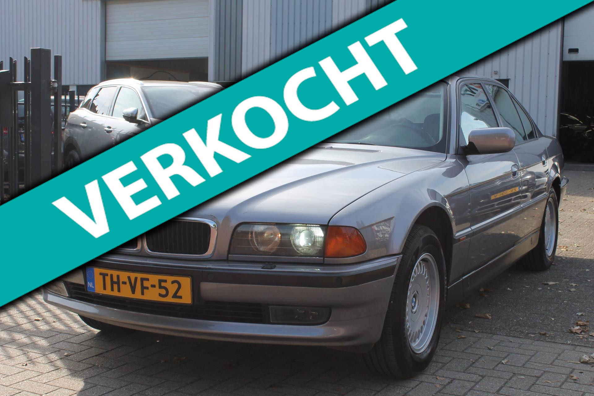 BMW 7er Reihe 740i Executive Leer Memory Nw.APK Navi NL-Auto! 1998 - voorkant