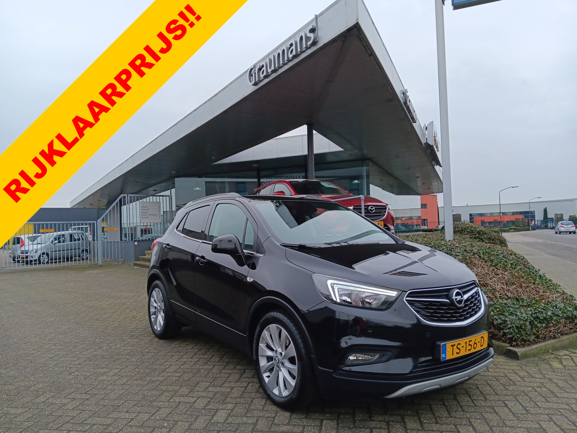 Opel Mokka 1.4 Turbo Innovation, 18" LMV / NAVIGATIE / CAMERA / AIRCO / PDC / incl. 12 MND BOVAGGARANTIE 2017 - voorkant