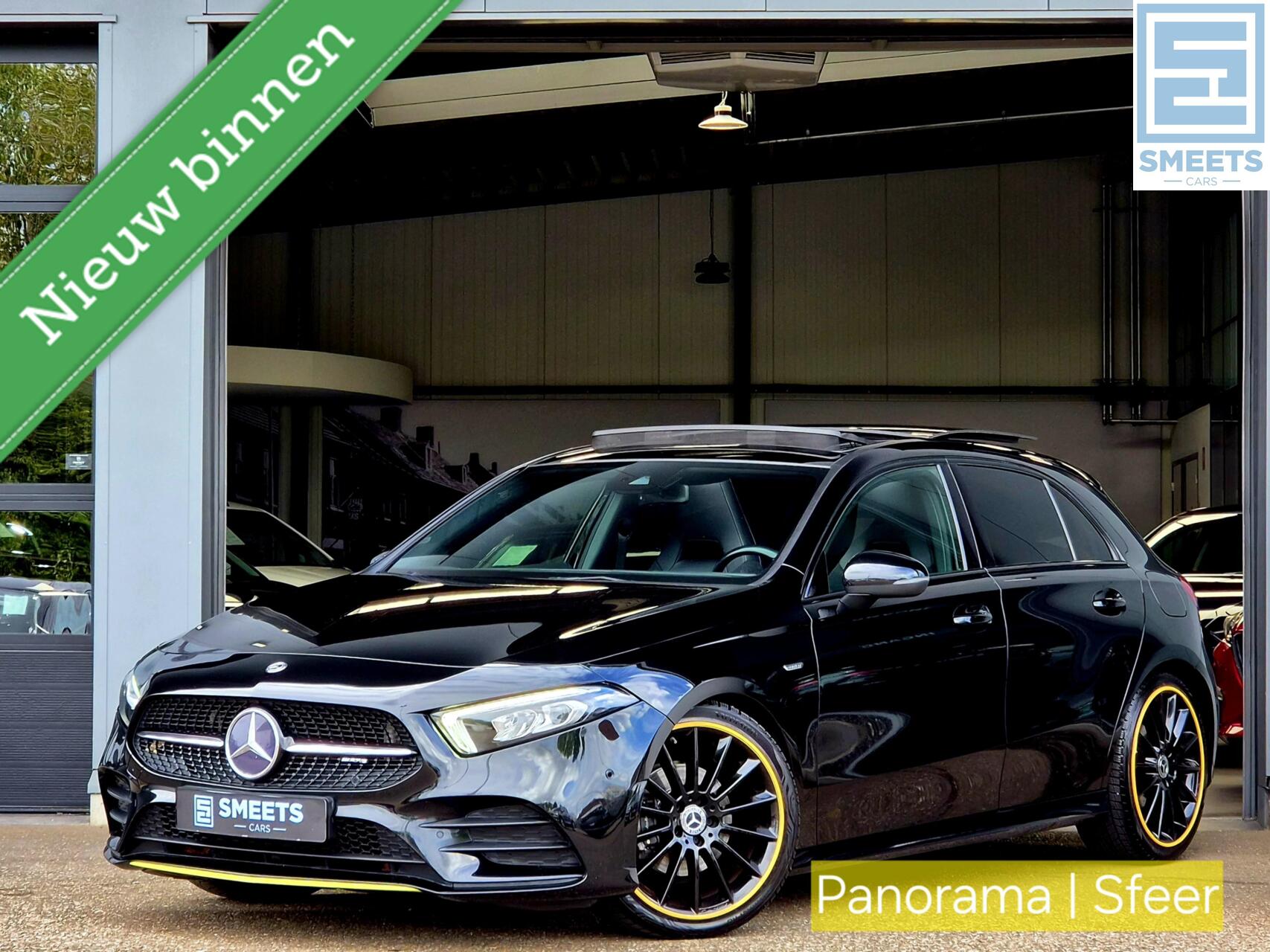 Mercedes-Benz A-class 180 AMG-Line Edition |Panorama|Sfeer|Cam. 2019 - voorkant