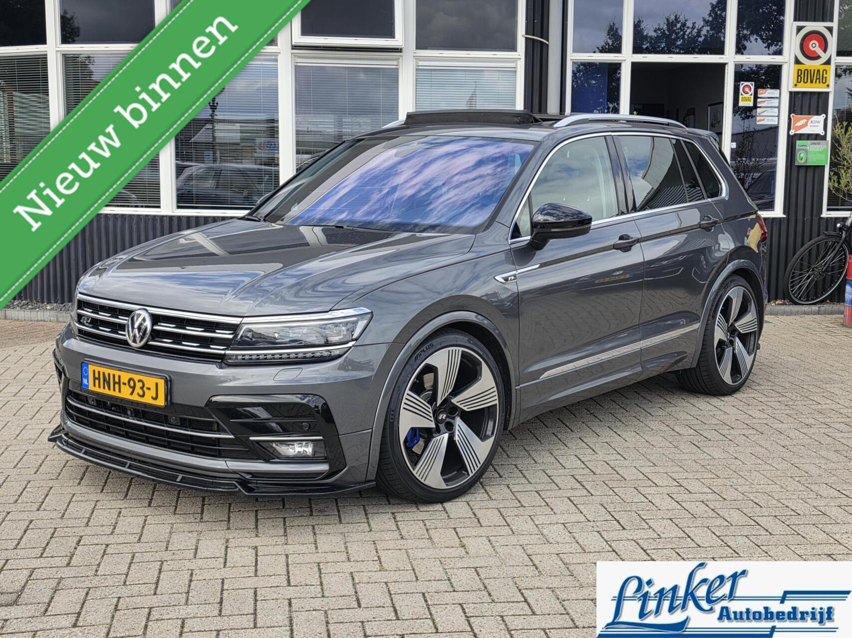 Volkswagen Tiguan 2.0 TSI 4Motion Highlin R-LINE JD TUNING PANO 2018 - voorkant