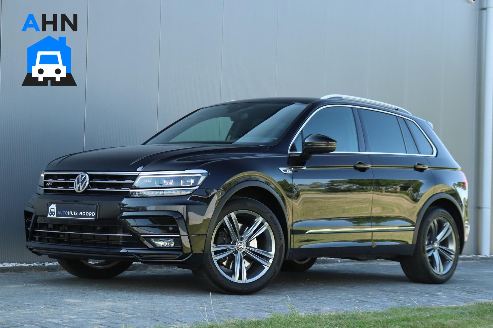 Volkswagen Tiguan 2.0 TSI 4M / 3x R-Line / 180PK / DSG / LED / Virtual Cockpit / Trekhaak / Standkachel / Camera / 19"! 2017 - voorkant