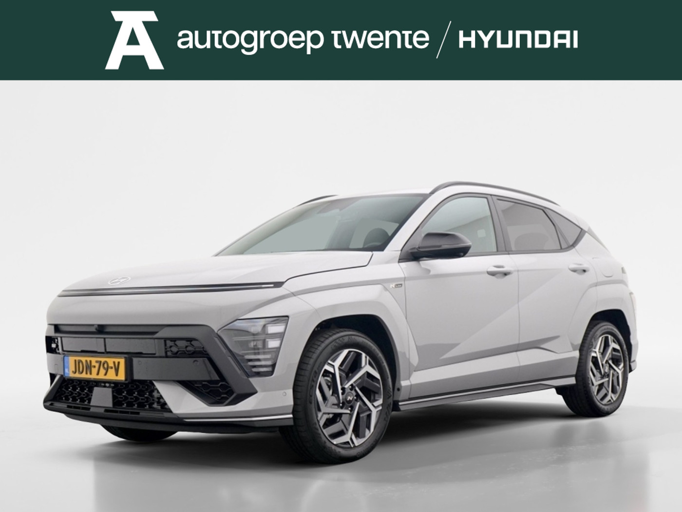 Hyundai Kona 1.6 GDI HEV N Line | Elek. stoelen | Stoelverwarming en -verkoeling! 2025 - voorkant