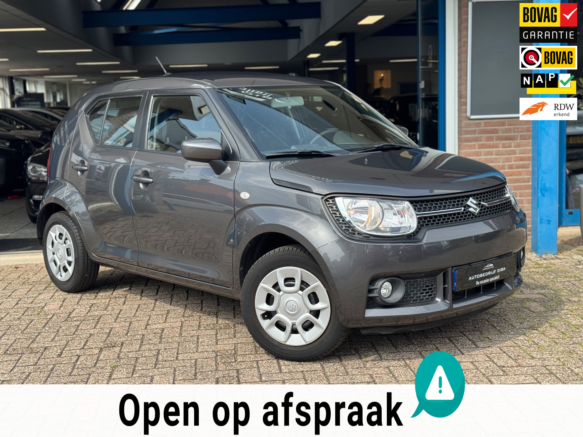 Suzuki Ignis 1.2 Comfort Grijs 2019 Airco LM NAP 1e Eig! 2019 - voorkant