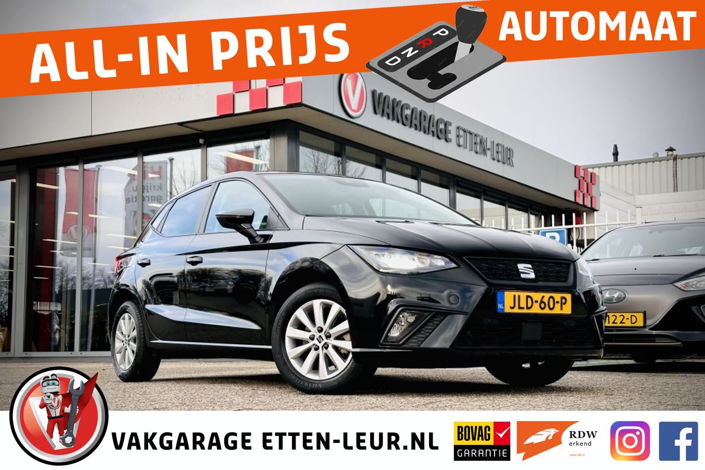 Seat Ibiza 1.0 EcoTSI | STOELVERWARMING | CAMERA | ADAPTIEVE CRUISE 2023 - voorkant