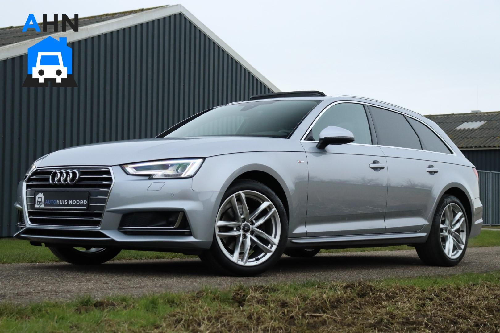 Audi A4 Avant 1.4 TFSI / 150PK / S-Line / Camera / Pano / Virtual Cockpit / Matrix LED / Trekhaak / 18"! 2017 - voorkant