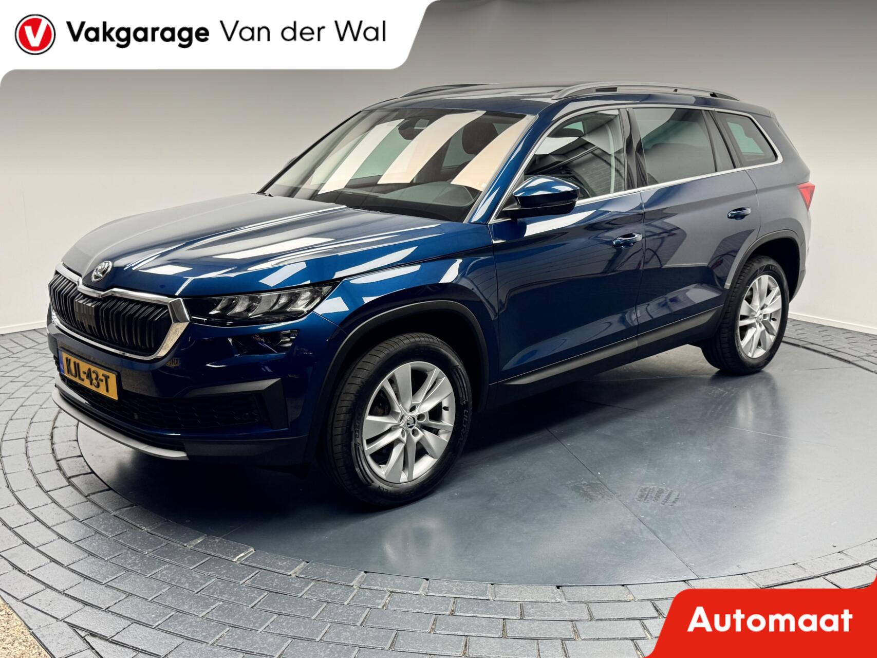 Skoda Kodiaq 1.5 TSi DSG Business Edition 7p Navigatie-Cr.contr-Clima-Carplay-Camera-Panoramadak-Parkeersensoren-Stoelverwarming-Elek.Achterklep 2022 - voorkant