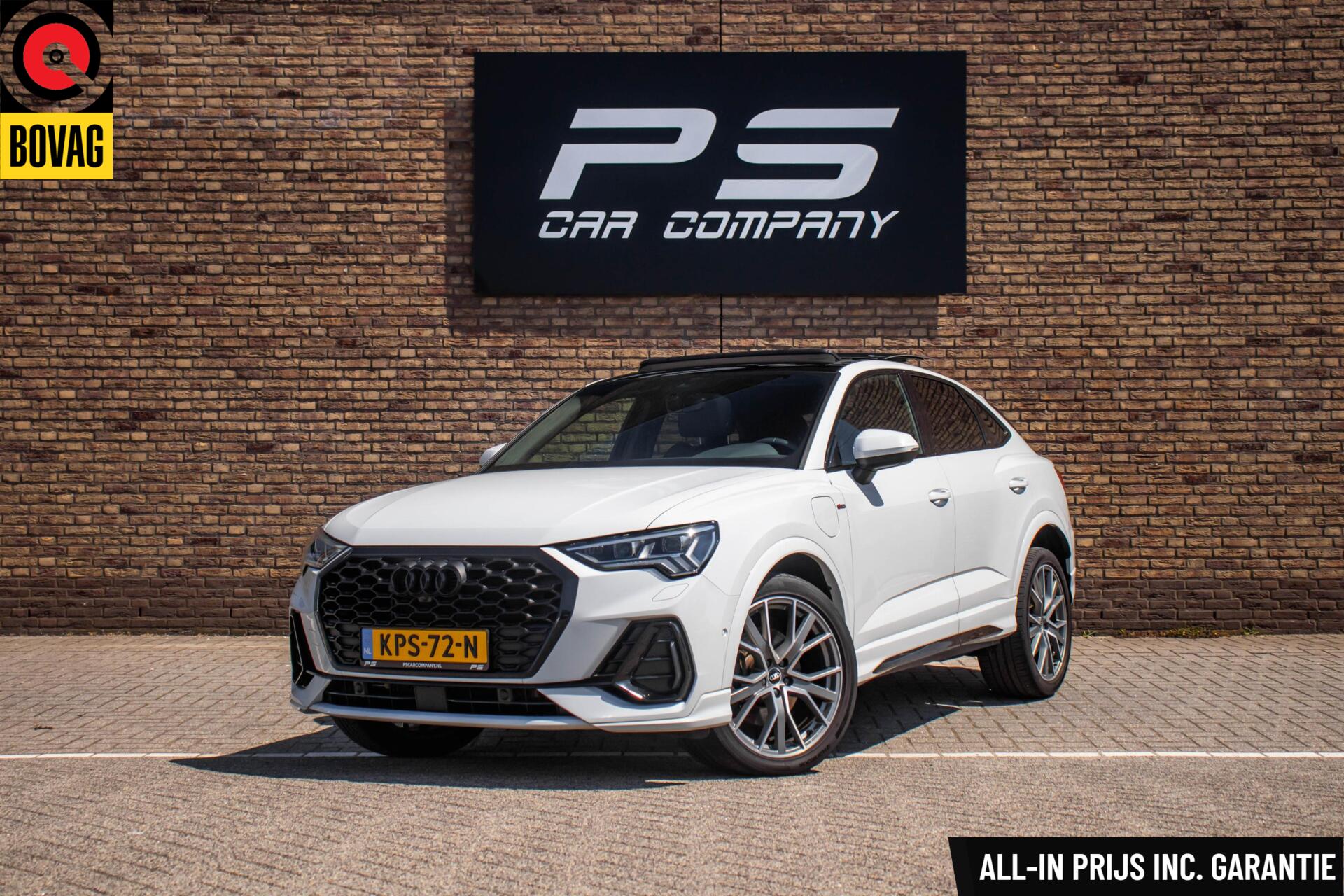 Audi Q3 Sportback E-tron 45 TFSI e 3x S-Line, VOL!, Pano, Leder, B&O, Ambient 2021 - voorkant
