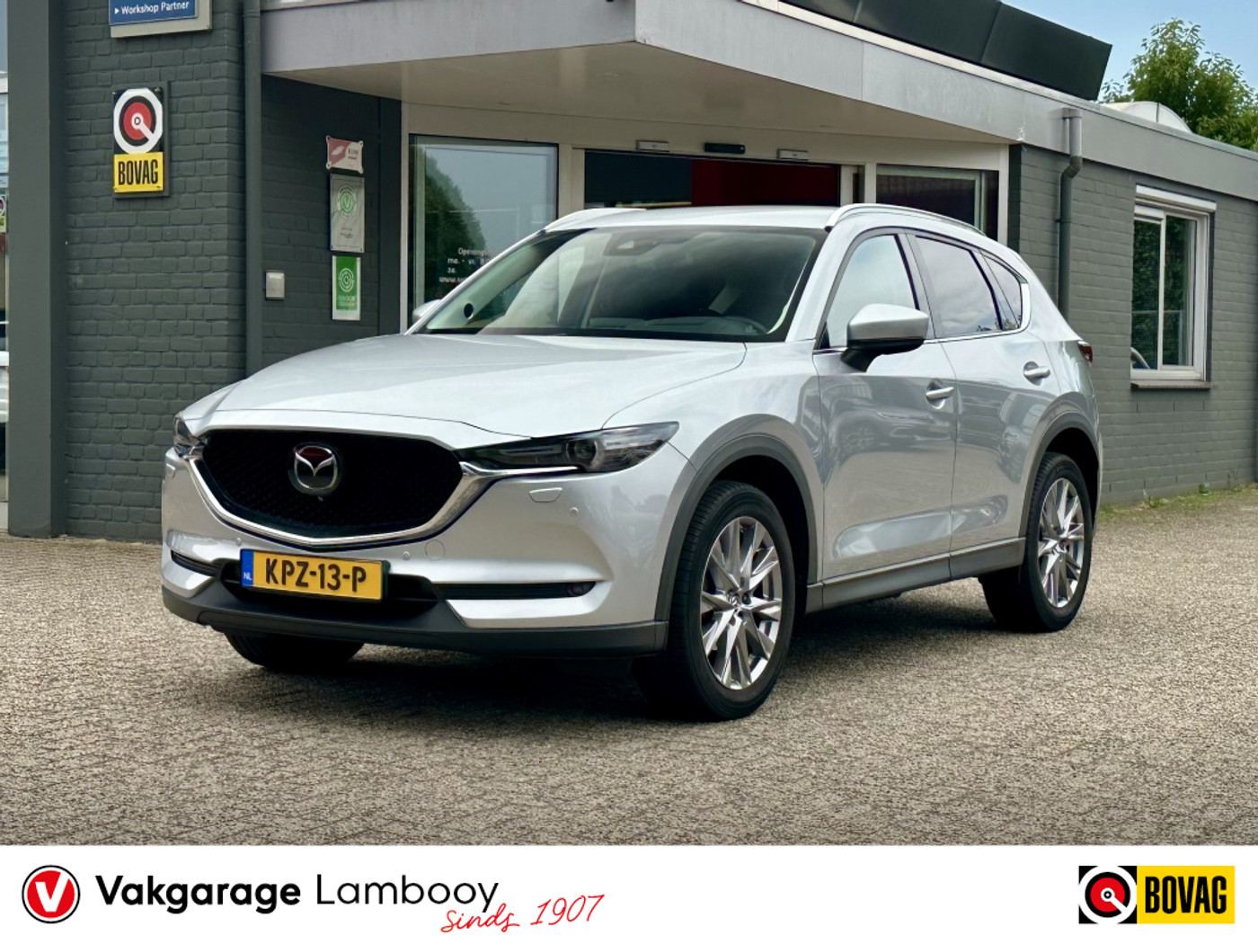 Mazda Mazda Cx-5 2.5 SAG 194PK GT-M 4WD Trekhaak Leder Head-up 360° camera 2019 - voorkant