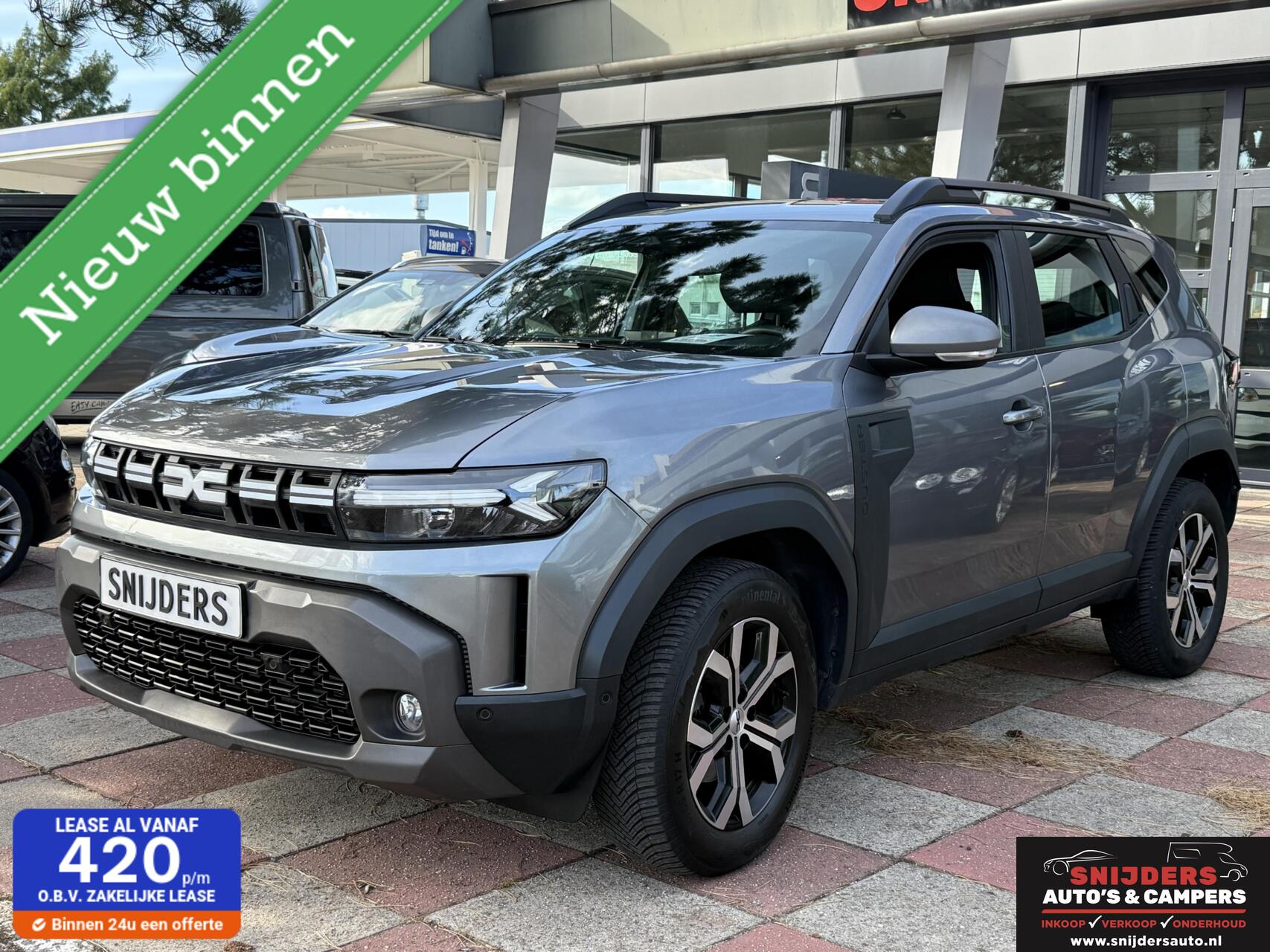 Dacia Duster 1.2 TCe 130 mild hybrid 4x4 Expression trekhaak 2024 - voorkant
