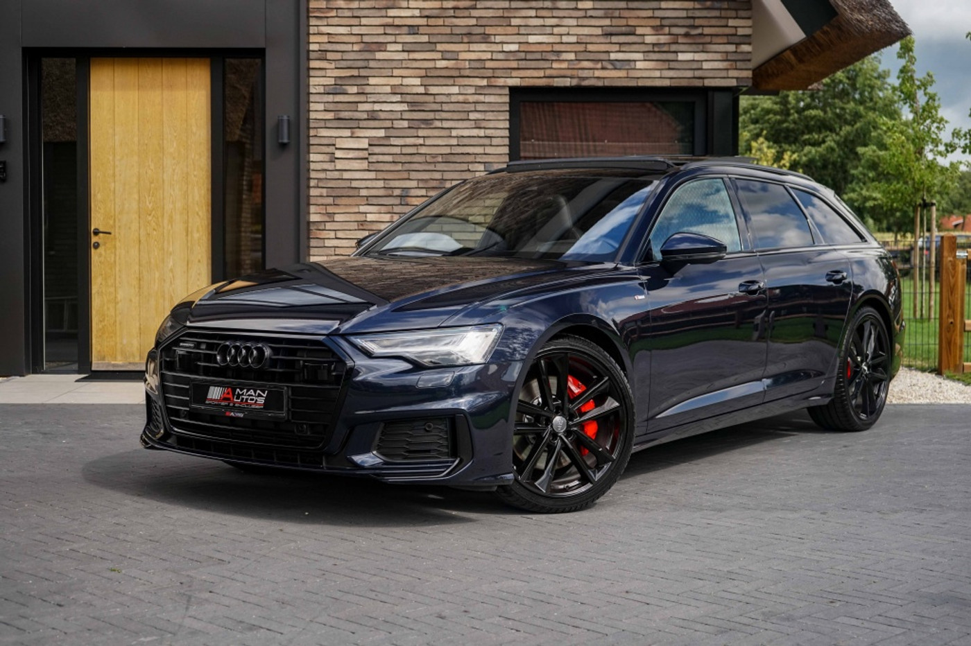 Audi A6 Avant 55 TFSI V6T Quattro S-Edition S6 Pano/HUD/B&O/RS-Zetels/Parfum/21" 2020 - voorkant