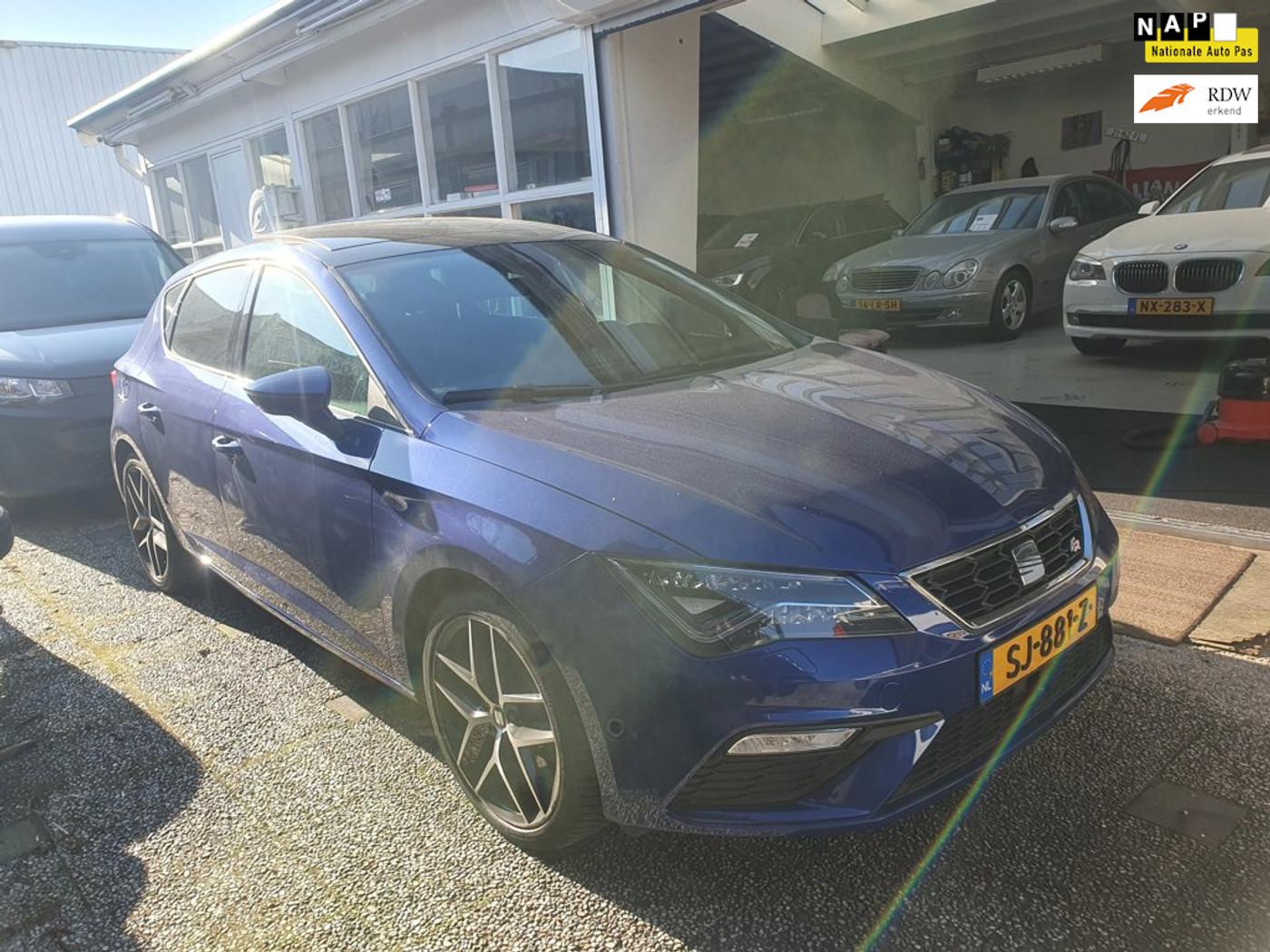 Seat Leon 1.4 EcoTSI FR Inruil Mogelijk 2018 - voorkant