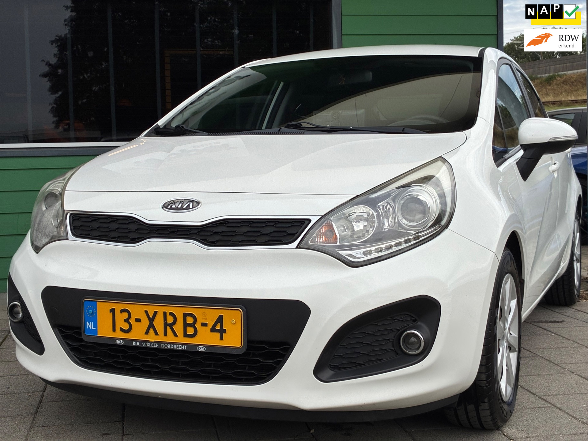 Kia Rio 1.2 CVVT Plus Pack|1e Eigenaar|Navigatie|CarPlay|Airco|Elektr.ramen|Nieuwe APK|NAP| 2012 - voorkant
