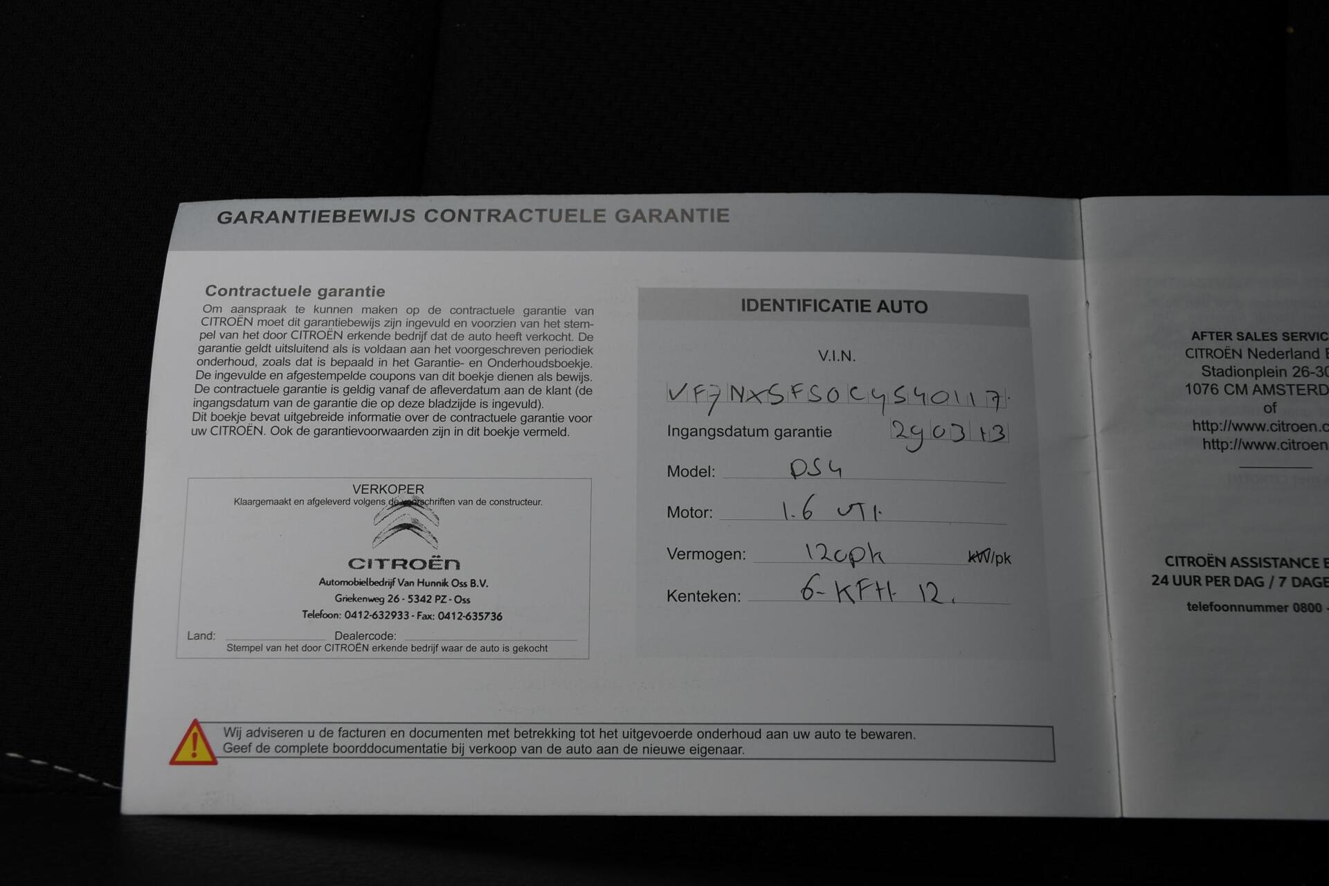 Foto van Citroen Ds4