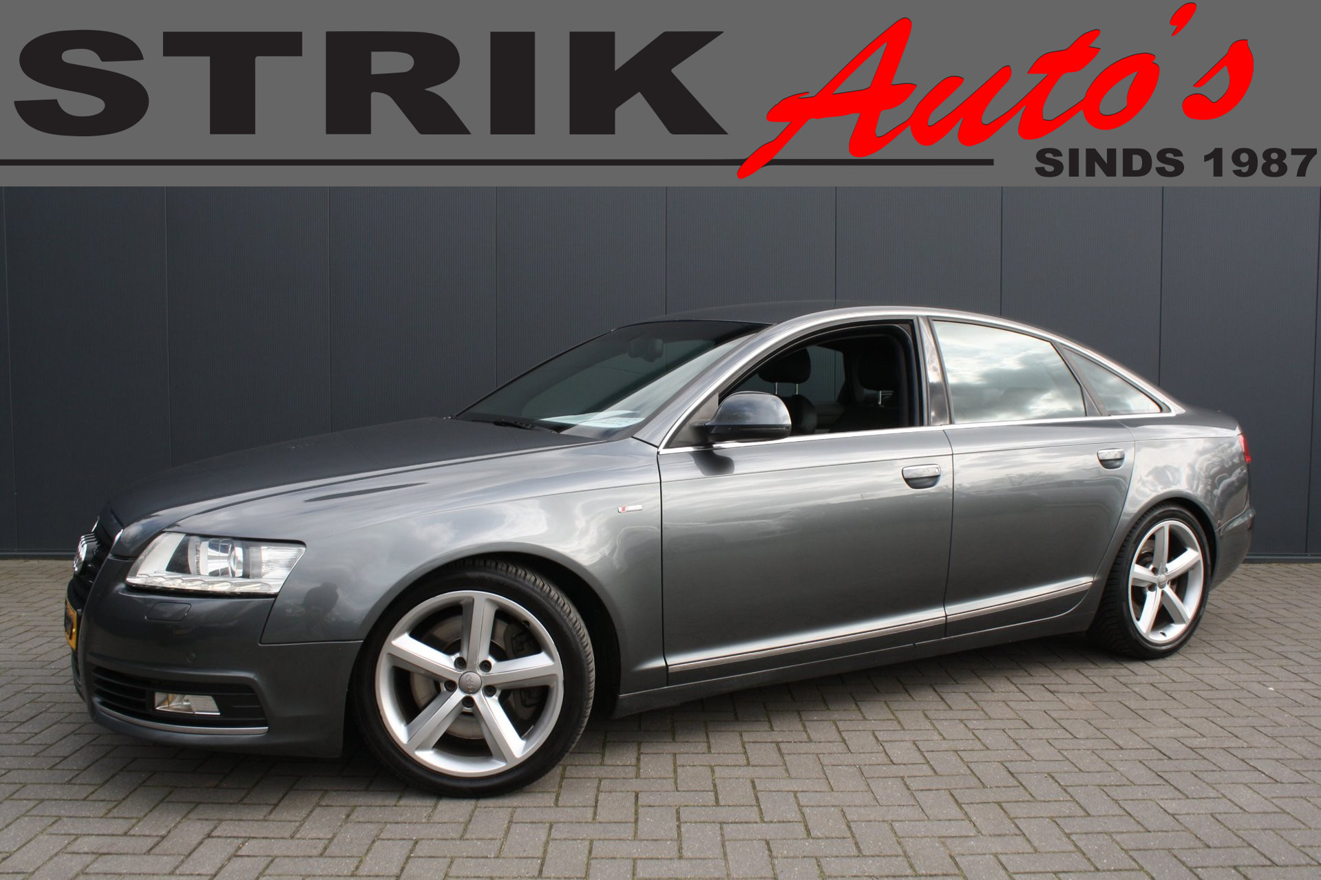 Audi Audi A6 3.0 TDI quattro S edition -TREKHAAK - LEER 2010 - voorkant