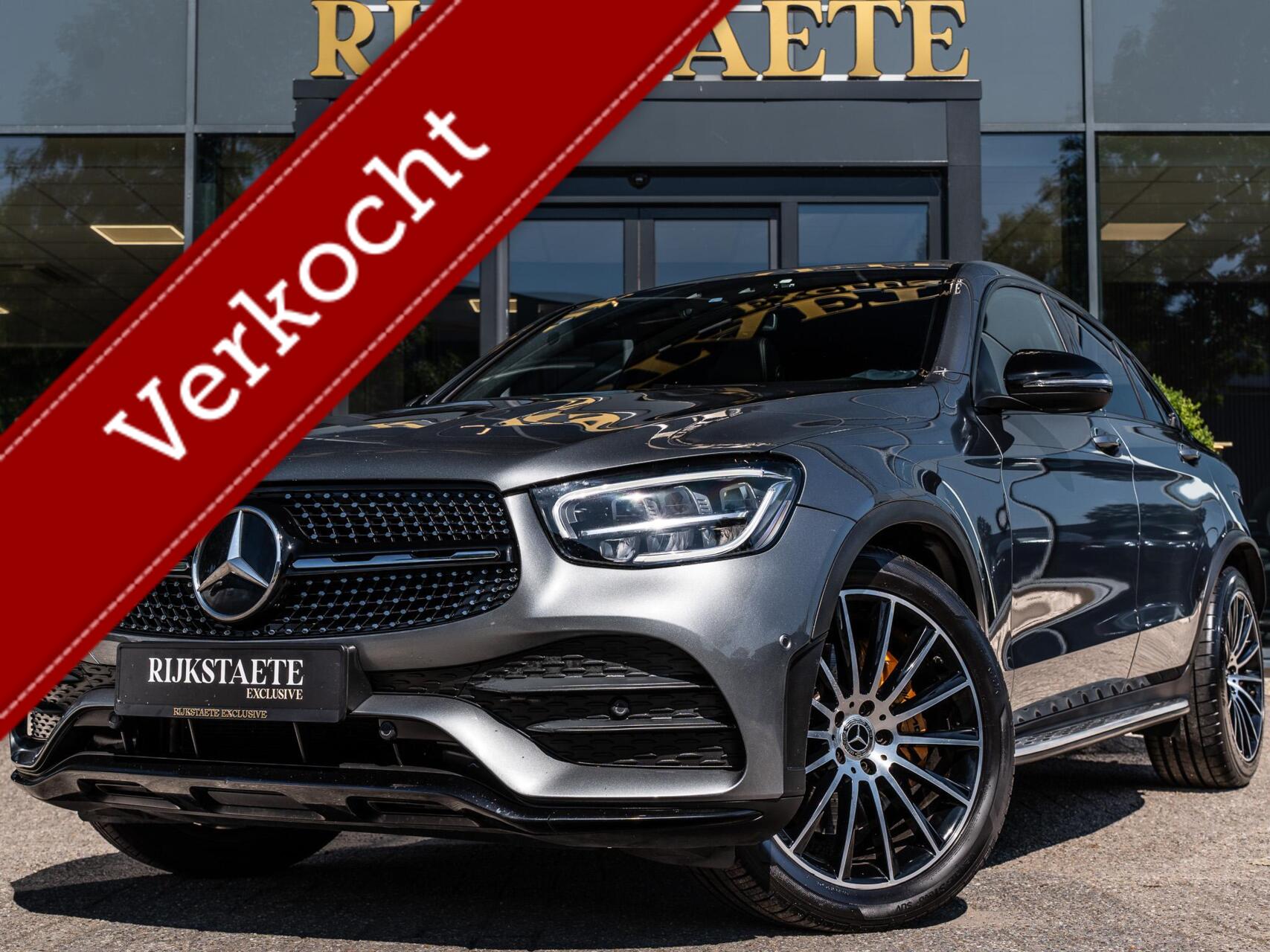 Mercedes-Benz GLC 220 D 4Matic 220d Coupé 4MATIC AMG|PANO|TREKHAAK|20'' 2020 - voorkant