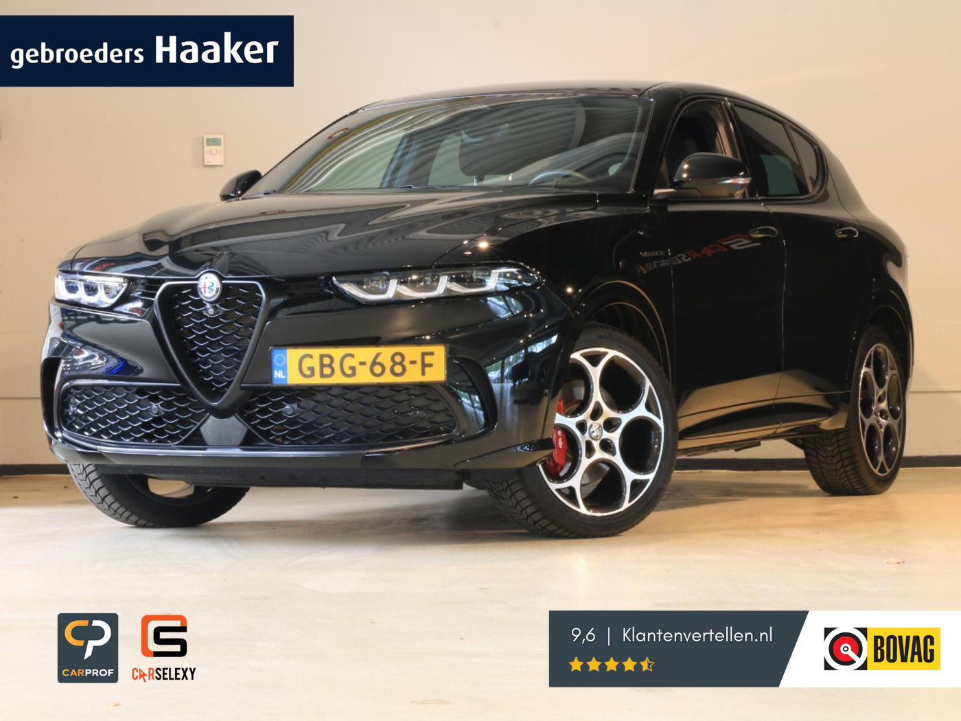 Alfa Romeo Tonale 1.5 160pk Hybrid Veloce * Afneembare trekhaak 2024 - voorkant