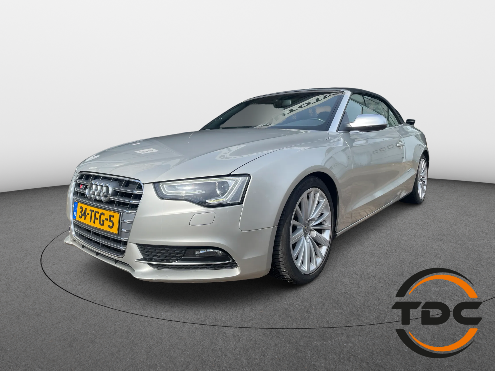 Audi A5 Cabriolet 1.8 TFSI Pro Line LEER NAVI CLIMA CRUISE 2012 - voorkant