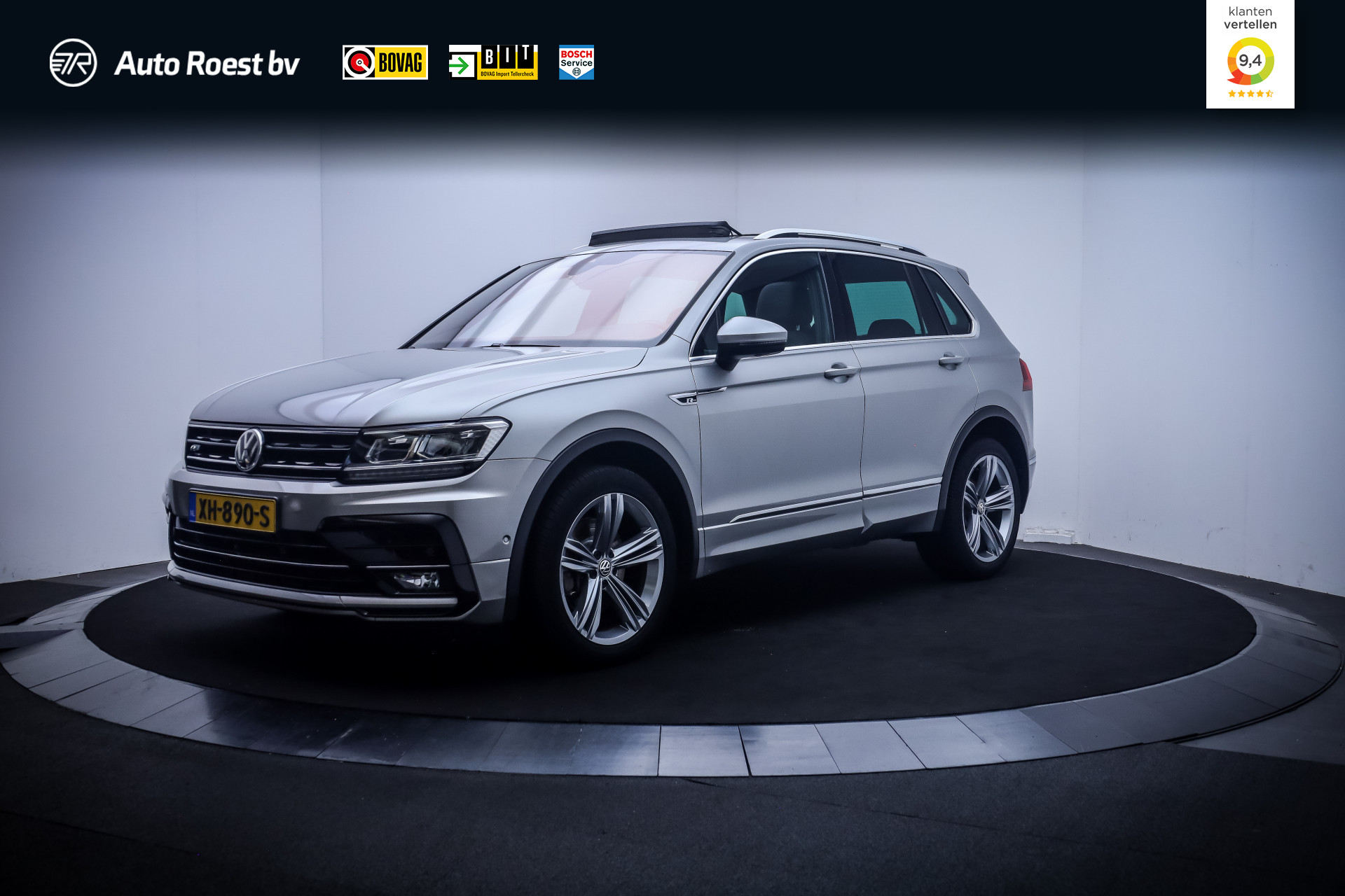 Volkswagen Tiguan 2.0 TSI 4Motion R LINE  Highline Business 2019 - voorkant