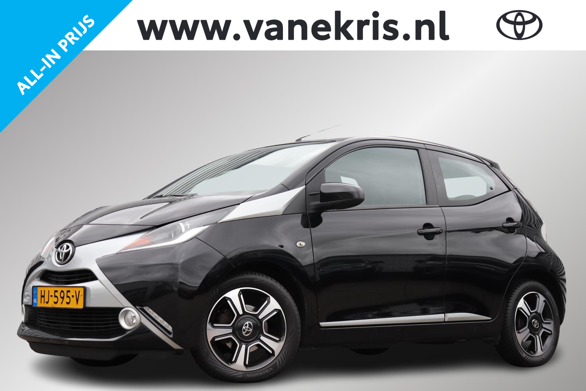 Toyota Toyota Aygo 1.0 VVT-i x-clusiv, 2015 - voorkant