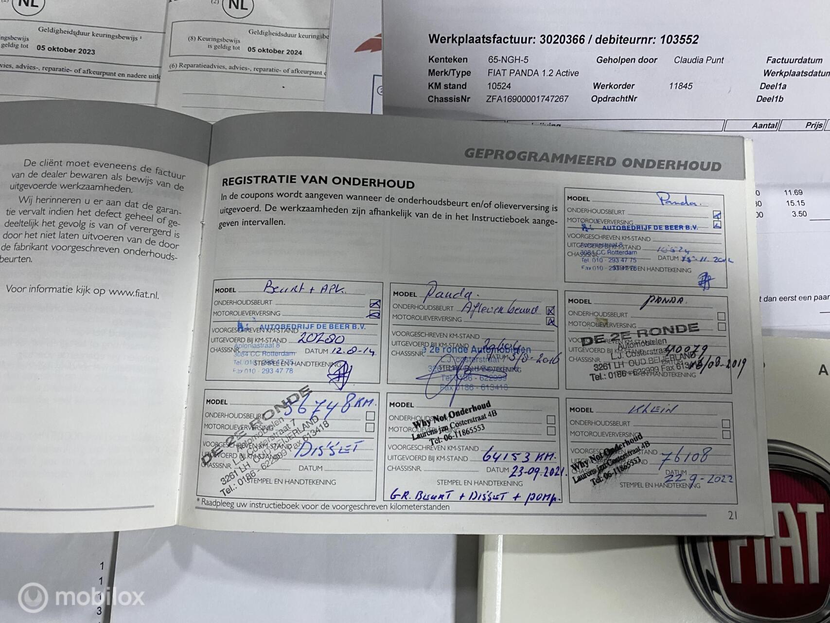 Foto van Fiat Fiat Panda