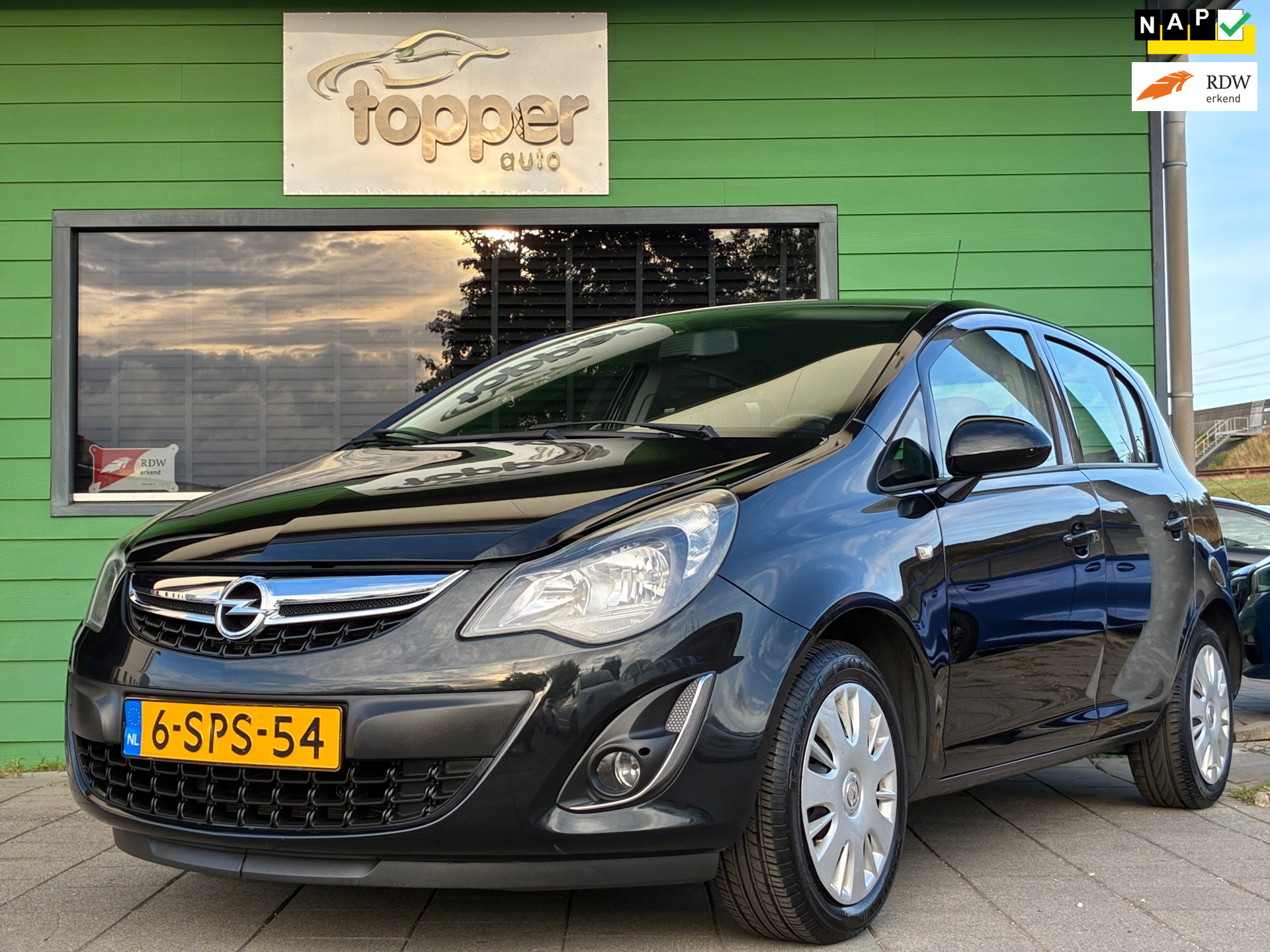 Opel Corsa 1.2 EcoFlex Design Edition LPG|1e Eigenaar|Navigatie|Airco|CruiseControl|PDC|Nieuwe APK|NAP| 2013 - voorkant