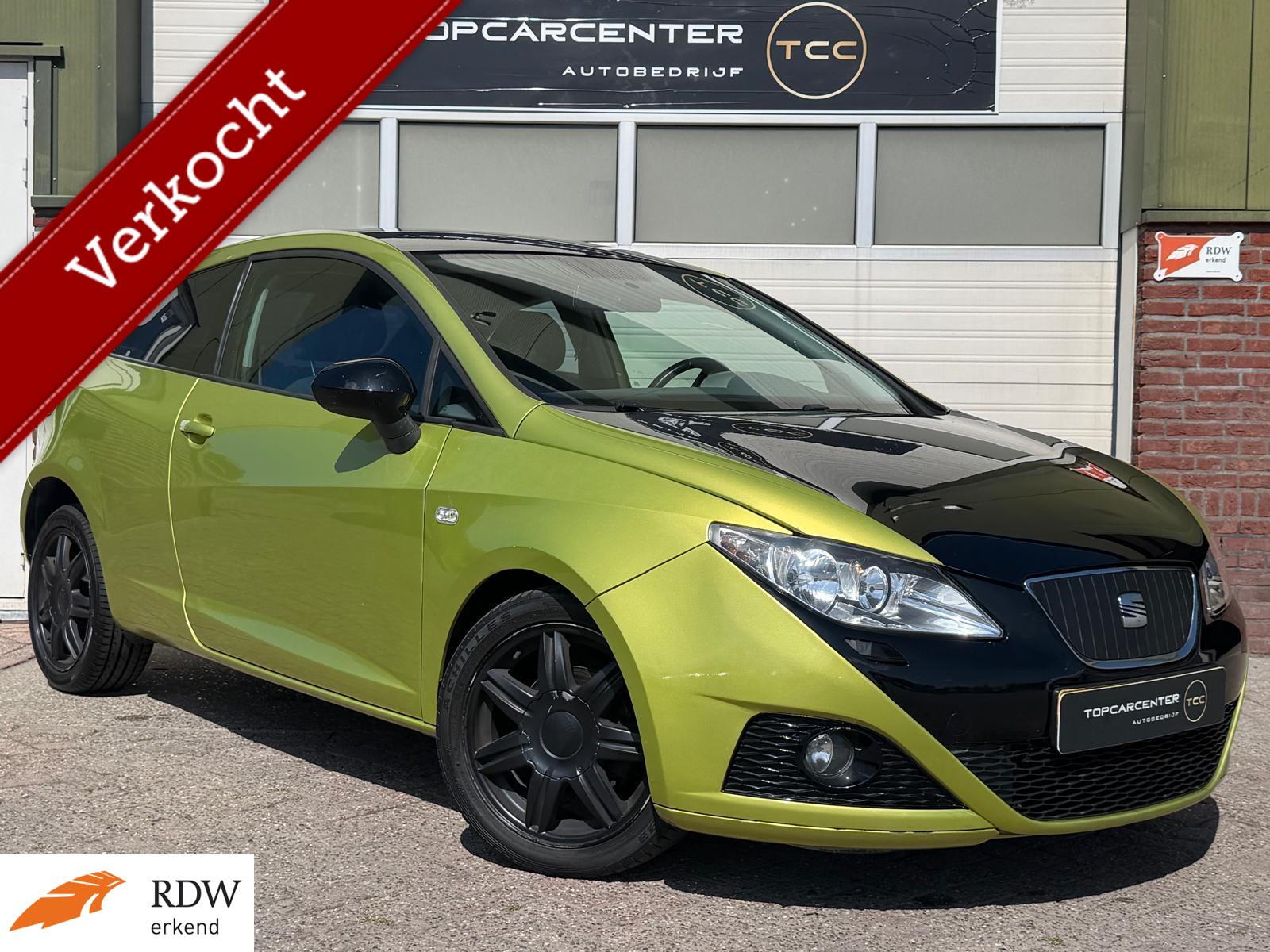 Seat Ibiza 1.6 Stella +/AIRCO/AUT/BLUETH/CRUISE/APK/NAP 2009 - voorkant