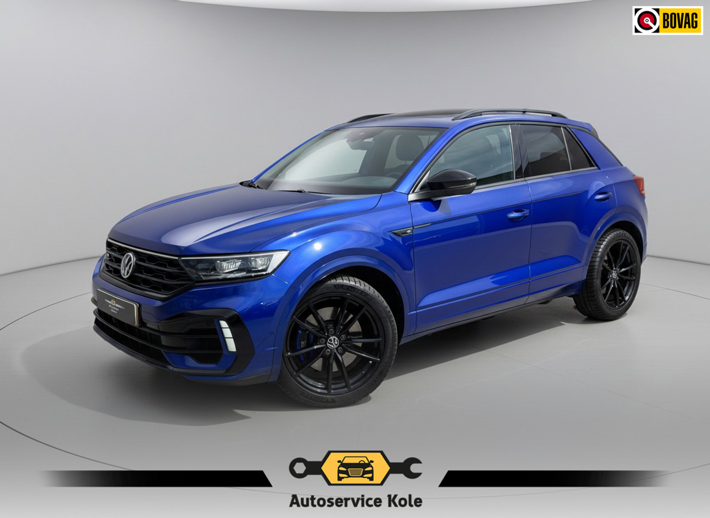 Volkswagen T-roc 2.0 TSI 4Motion R * Panorama dak * Side assist * Black edition * 2021 - voorkant