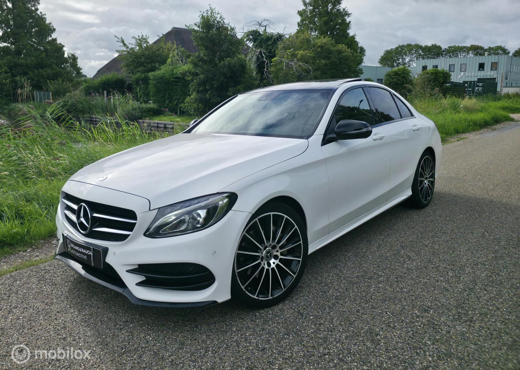 Mercedes-Benz C-klasse 180 AMG Sport Edition 19 inch 2018 - voorkant