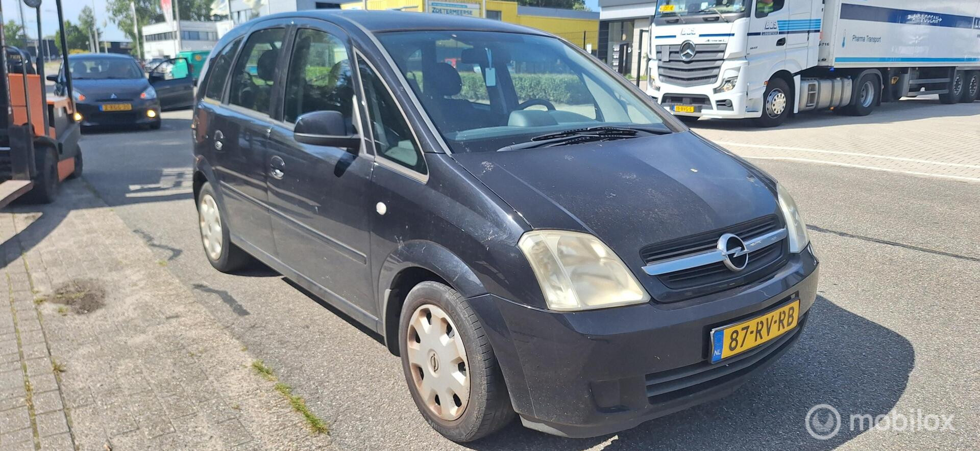 Opel Meriva-a 1.4-16V Enjoy koppeling cylinder stuk. 2005 - voorkant
