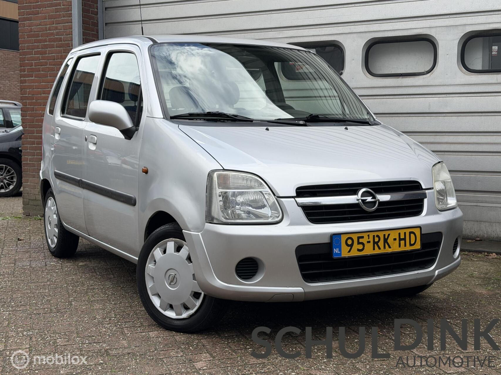 Opel Agila 1.2-16V Temptation APK 05-2027|HOGE INSTAP|ZUINIG 2005 - voorkant