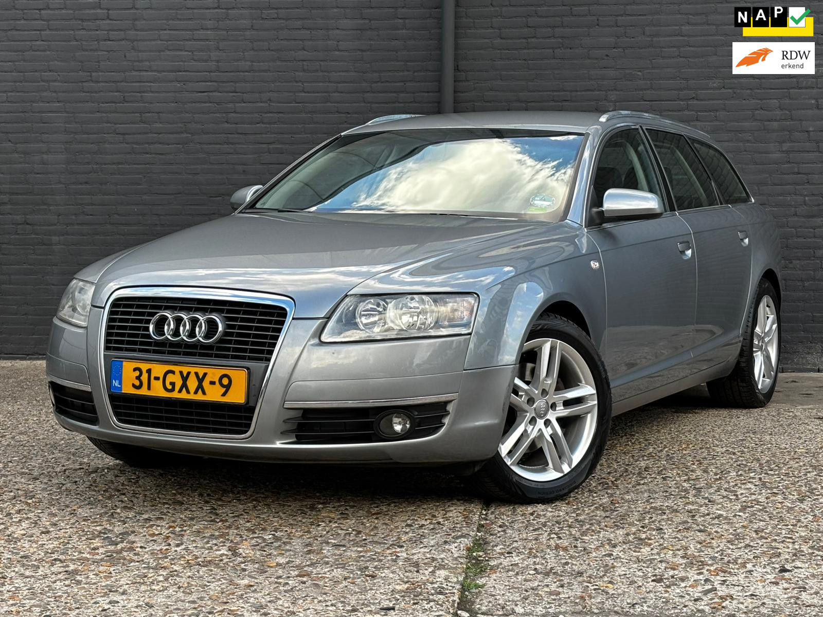 Audi Audi A6 2.0 TFSI Business Edition PDC|ELEK RAMEN|TREKHAAK|LEDER|NAVI 2008 - voorkant