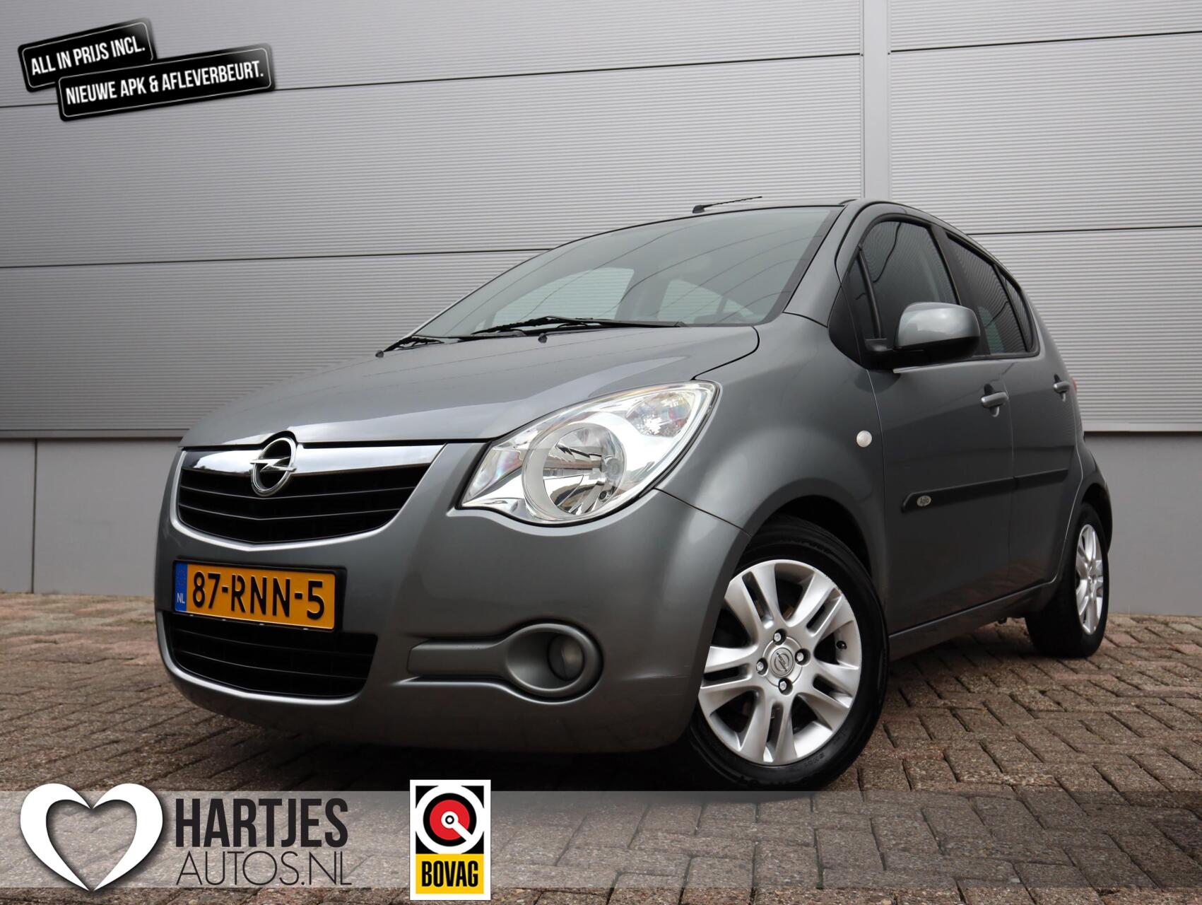 Opel Agila 1.2 Edition Automaat (Vol-Opties!) NL-auto 2011 - voorkant