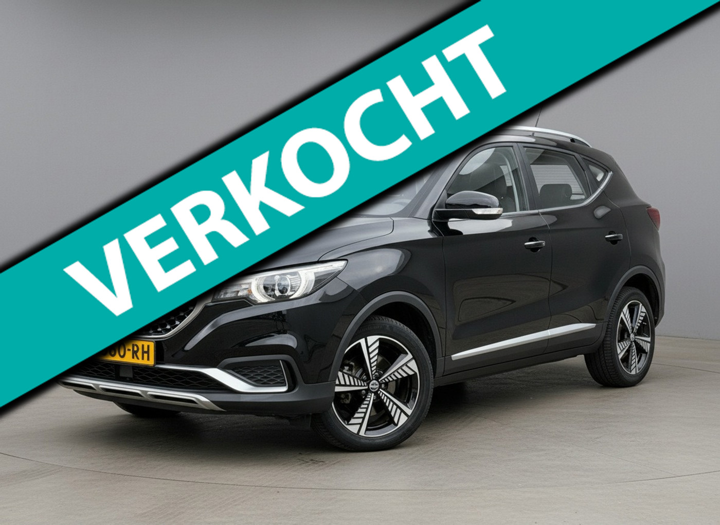 MG MG ZS Ev EV Luxury 45 kWh|SOH 91%|Pano|Leder|NAP|Camera 2020 - voorkant