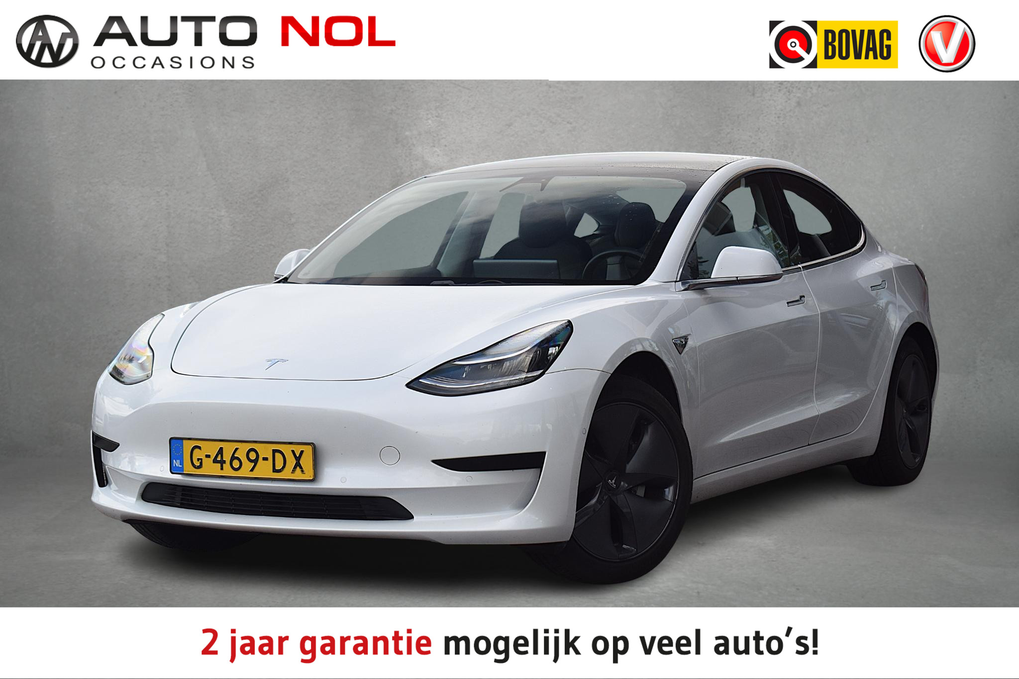 Tesla Model 3 Standard RWD Plus 60 kWh 2019 - voorkant