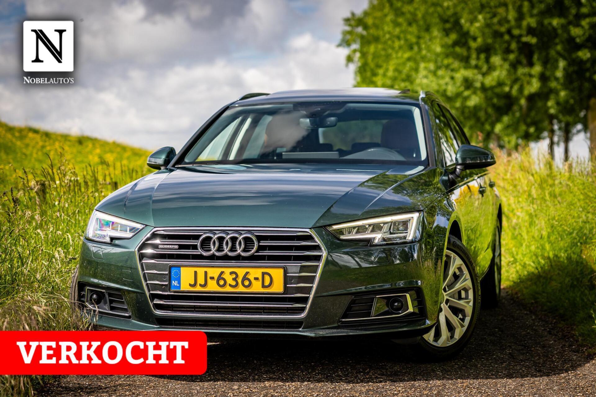 Audi A4 Avant 3.0 TDI quattro Design Pro Line Plus|Nap|Pano 2016 - voorkant