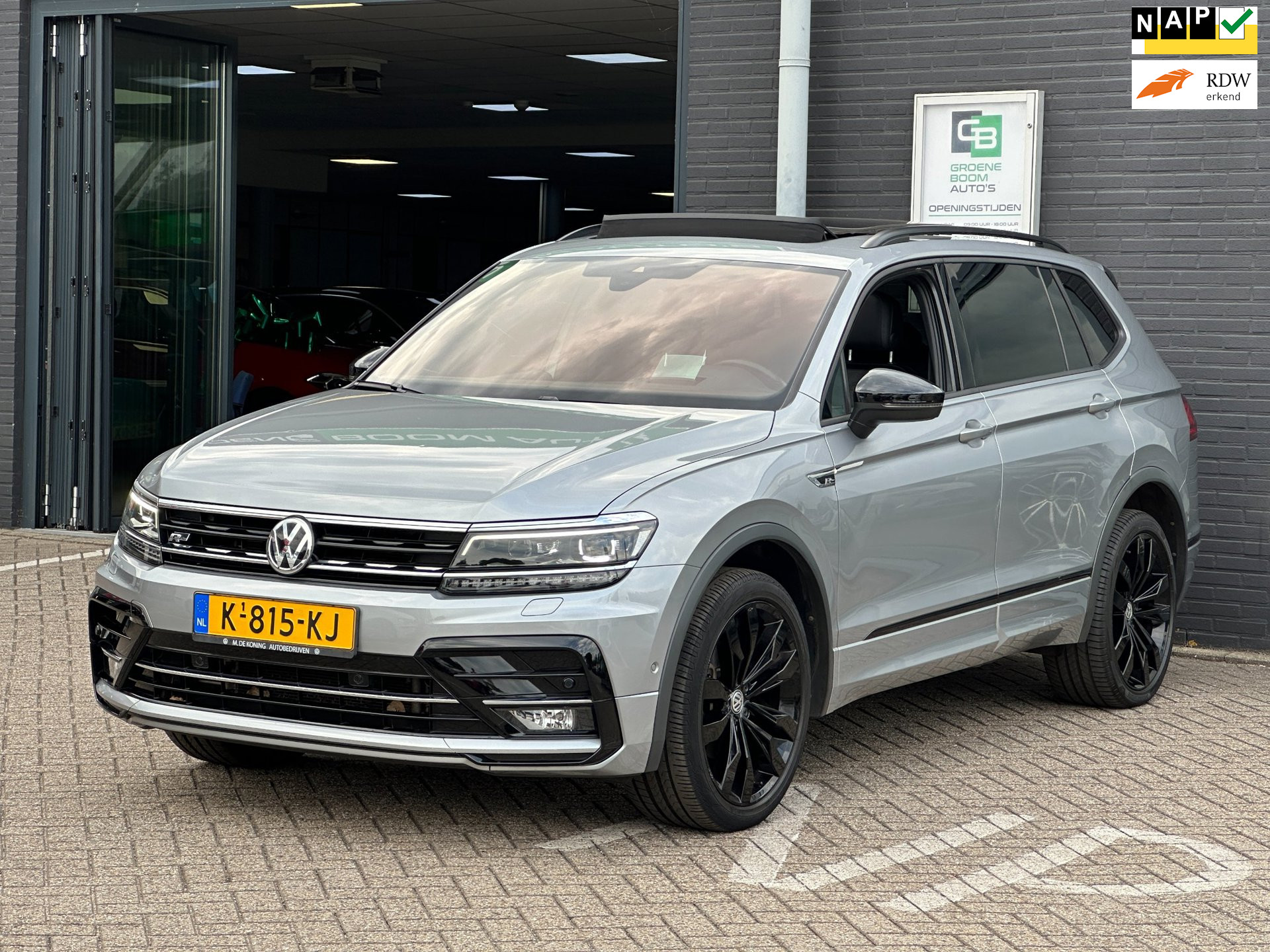Volkswagen Tiguan 1.5 TSI Highline Business R 7p./PANO-DAK/CAMERA/CARPLAY/NAVI/NL-AUTO NAP!! 2021 - voorkant