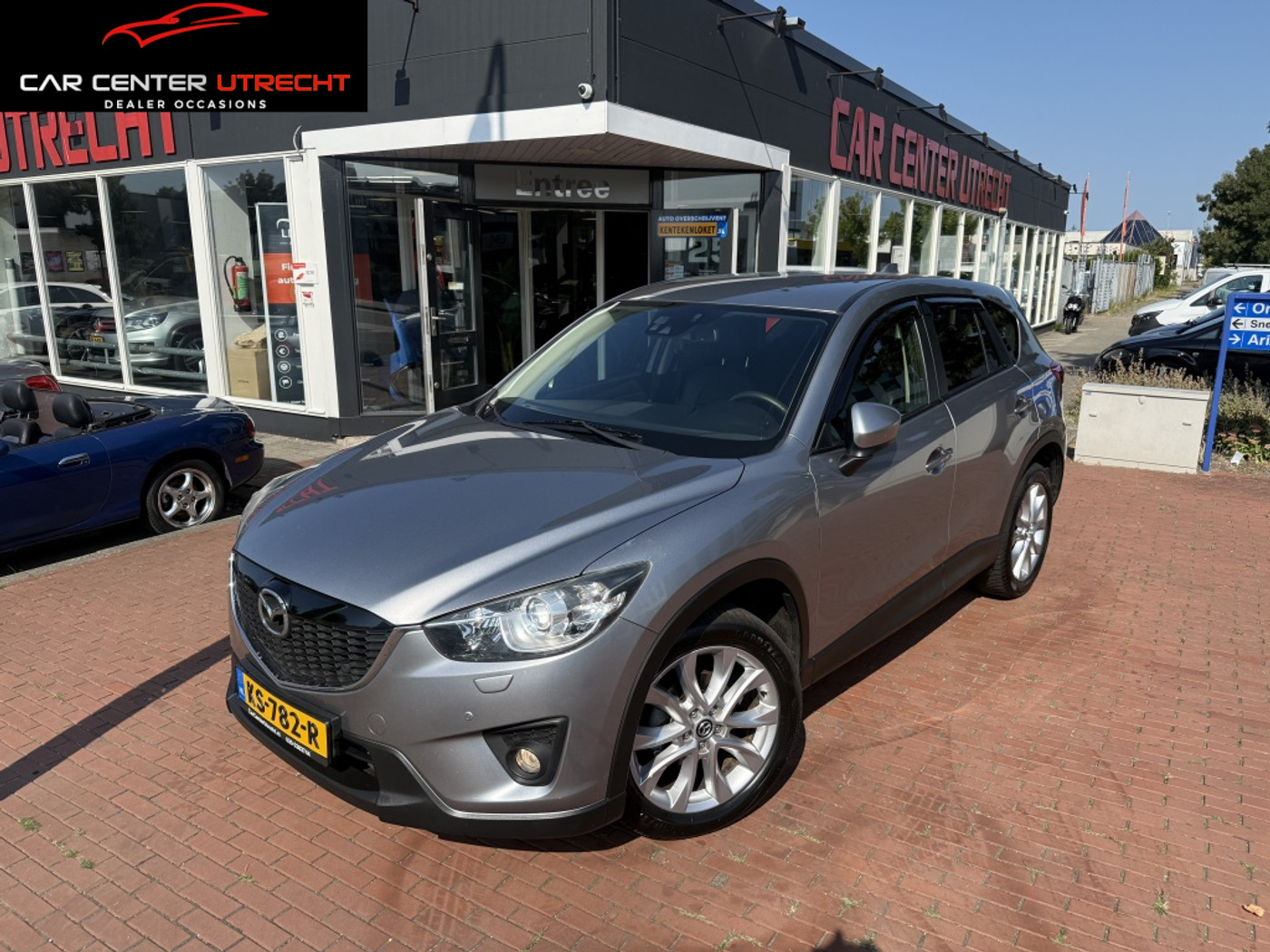 Mazda Mazda Cx-5 2.2D HP GT-M 4WD automaat leer camera 2014 - voorkant