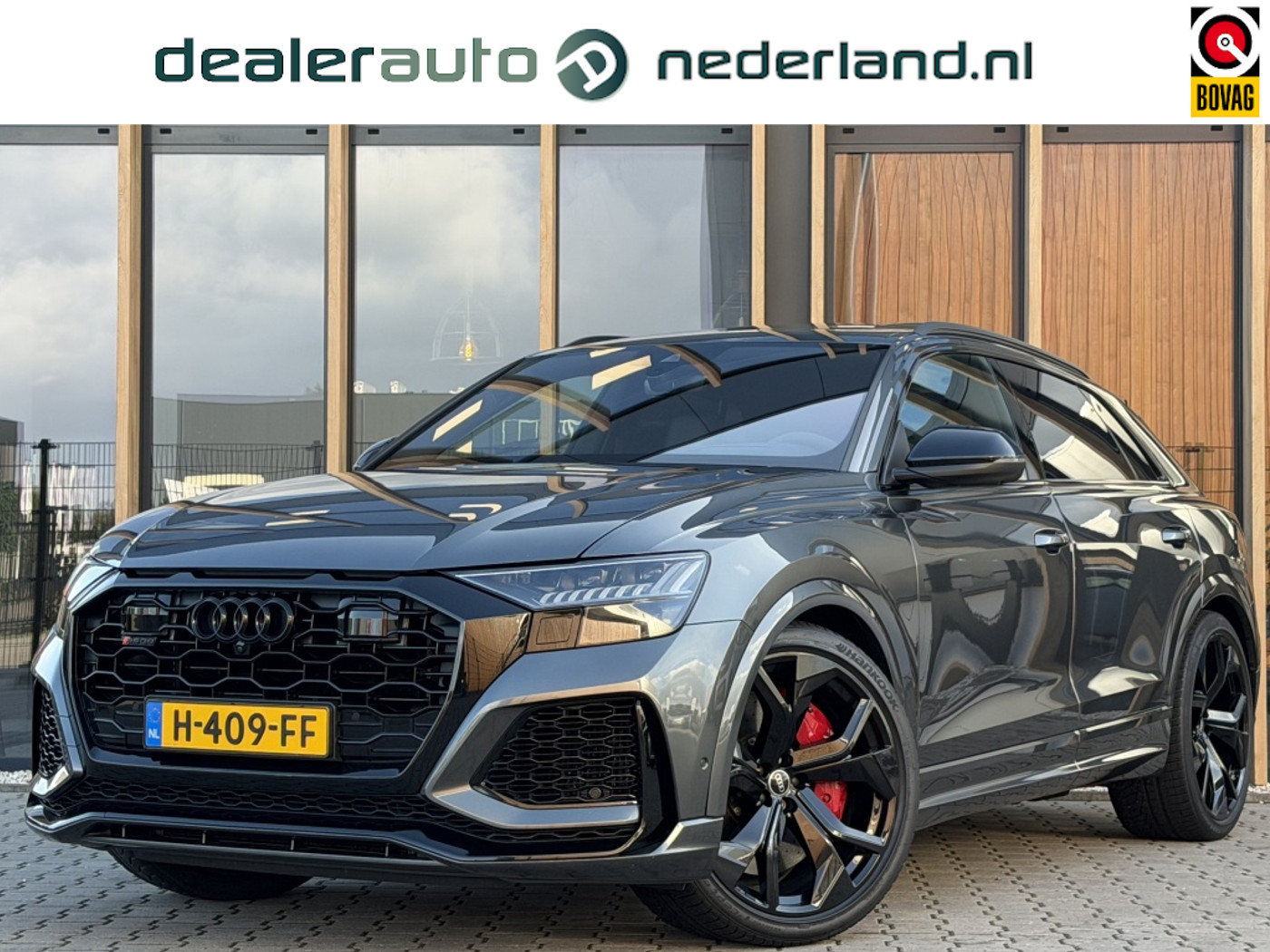 Audi RS Q8 4.0 TFSI Quattro | Dynamic + | Head-up | 4-WBS | B&O | 360 Camera 2020 - voorkant