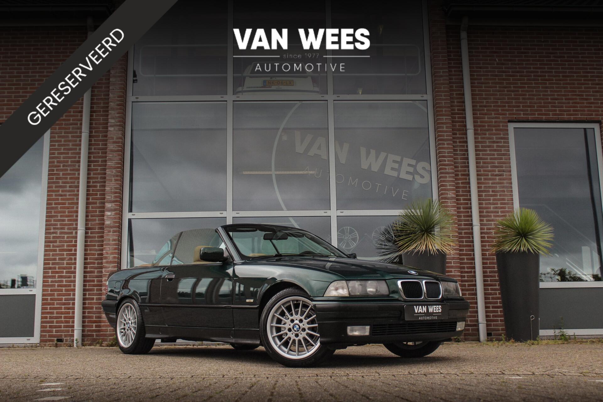 BMW 3er Reihe 320i E36 Executive | NL auto | 6 cilinder | Automaat | 17 inch | Leer | Sportstoelen | Sportstuur | Climate-control | Cruise control | Elektr kap 1999 - voorkant