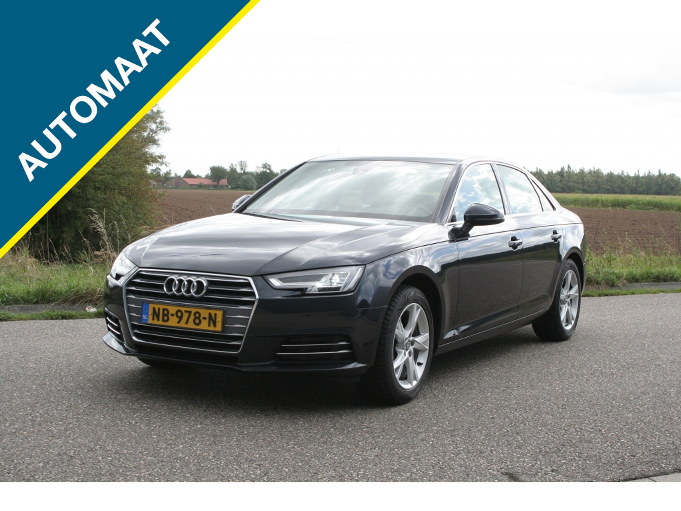 Audi A4 Limousine 2.0 TDI Lease Ed. 2017 - voorkant