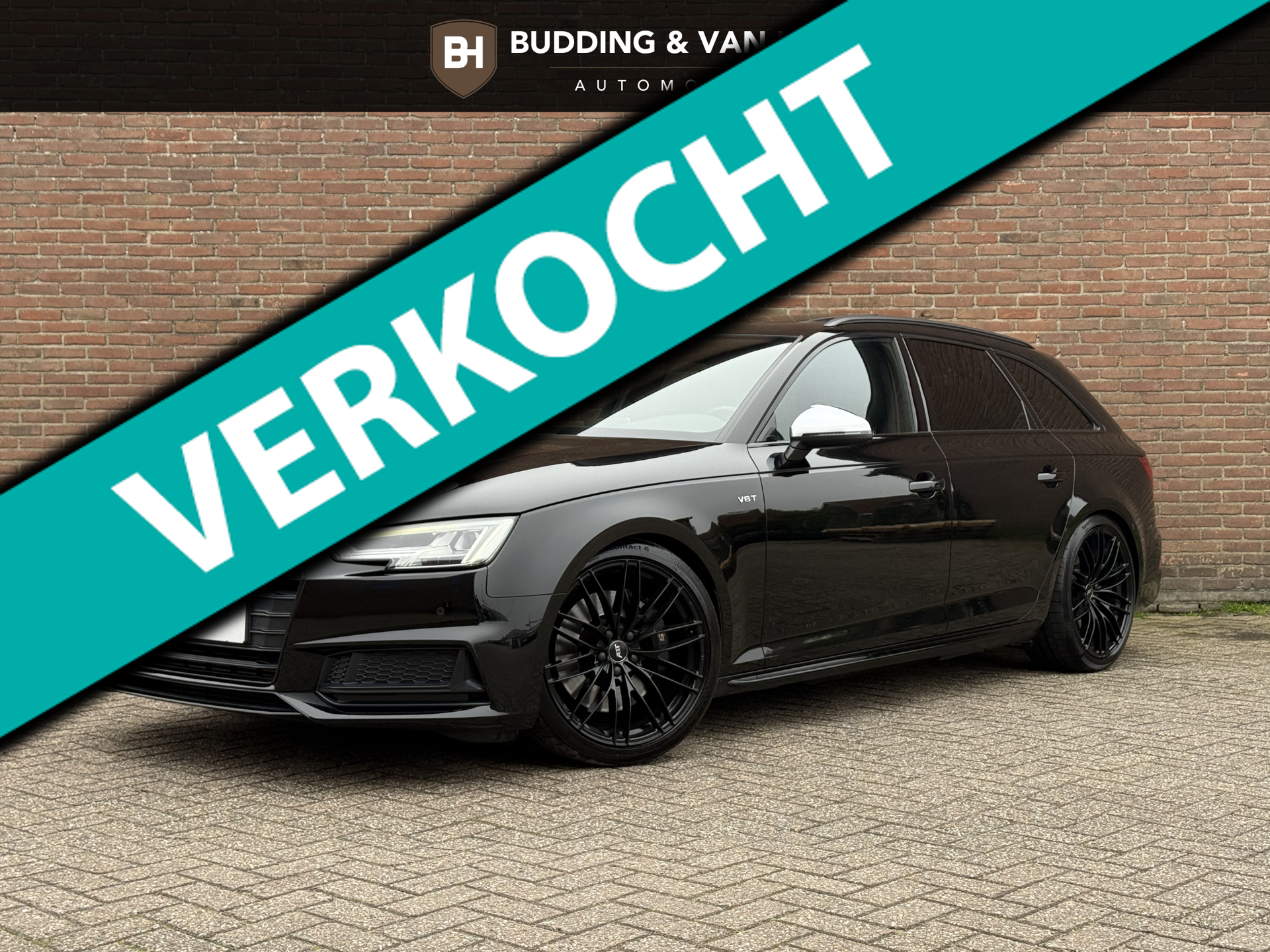 Audi S4 Avant 3.0 TFSI Quattro Pano Milltek H&R Matrix 2017 - voorkant