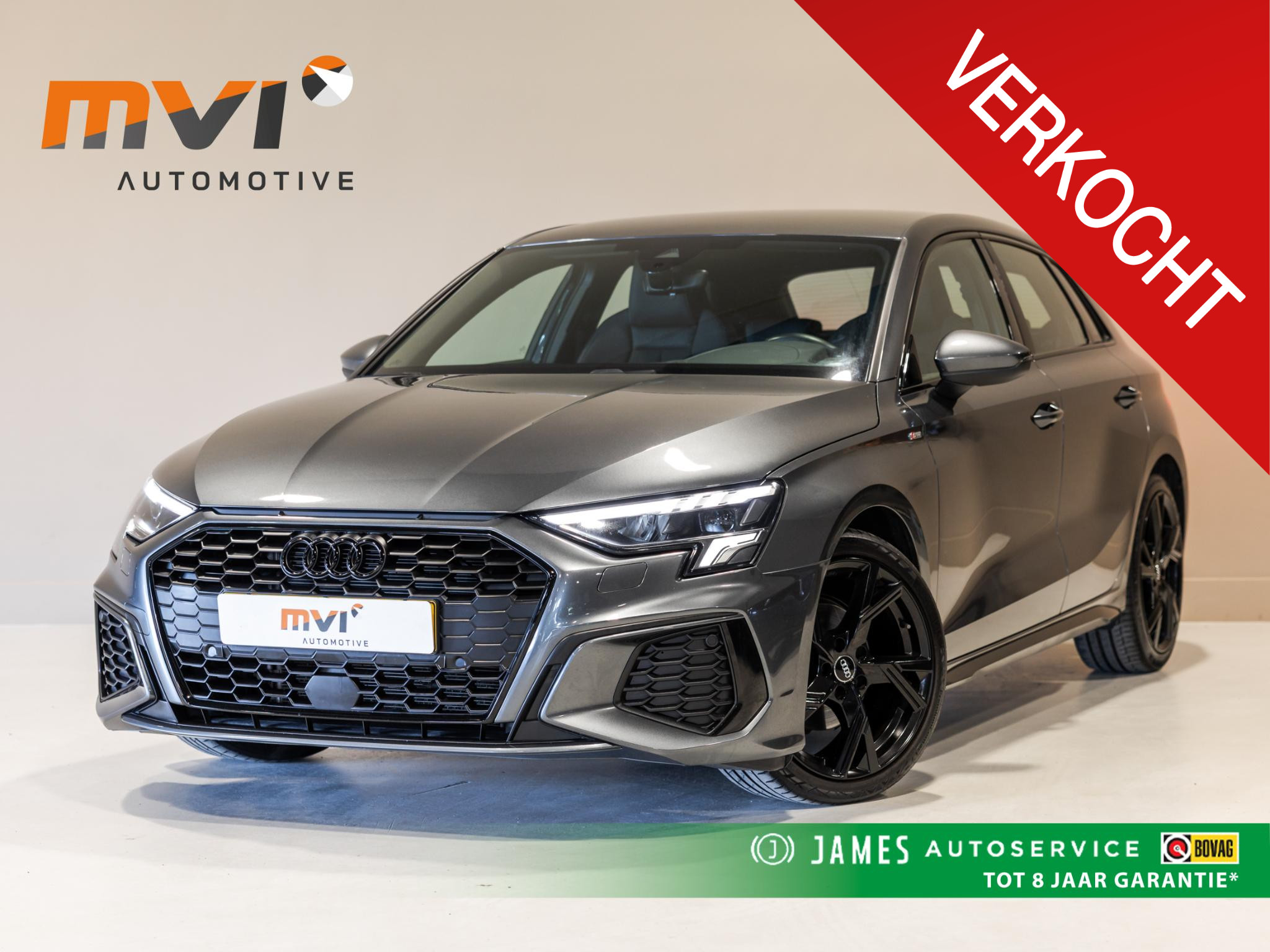 Audi A3 Sportback 35 TFSI S edition 2022 - voorkant