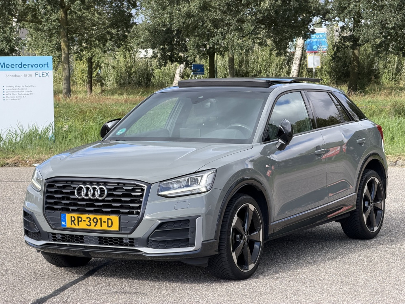Audi Q2 1.4 TFSI S-Line Edition #1 Pano B&O Virtual ACC Sfeerv. 2018 - voorkant